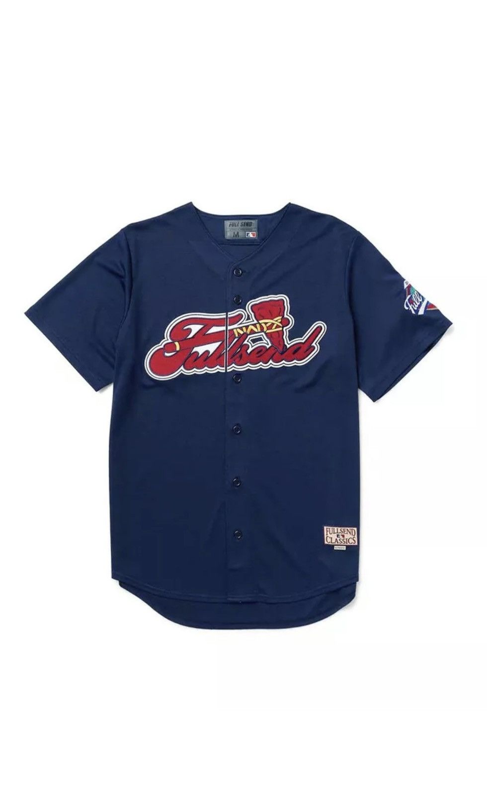 Full Send Braves Jersey XL Brand New