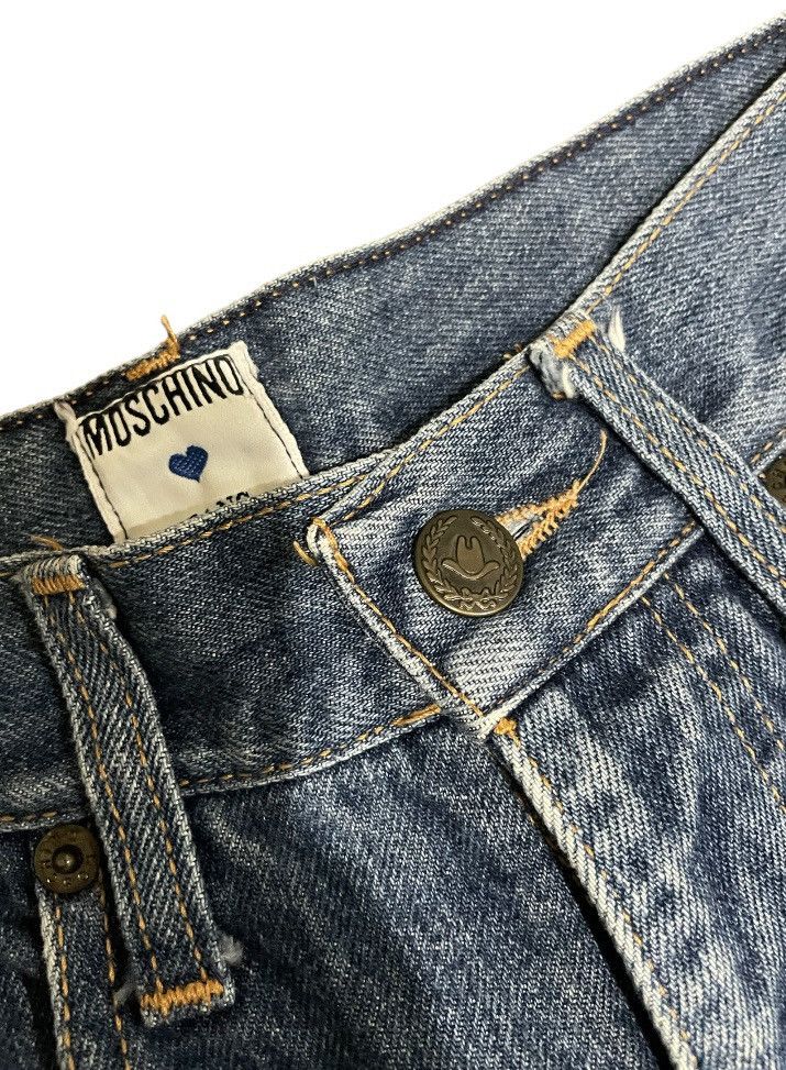 Vintage Vintage 90s Moschino Classic Fashion Designer Jeans Size US 29 - 8 Thumbnail