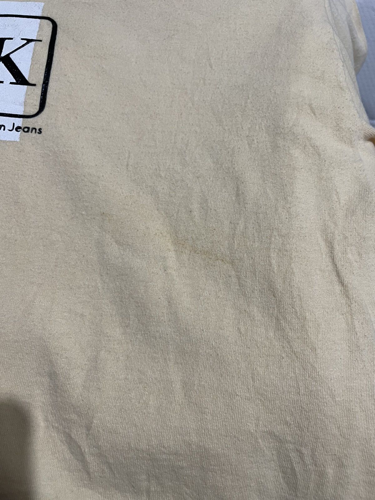 Calvin Klein × Vintage Vintage Calvin Klein Big Logo Shirt Size US M / EU 48-50 / 2 - 8 Thumbnail