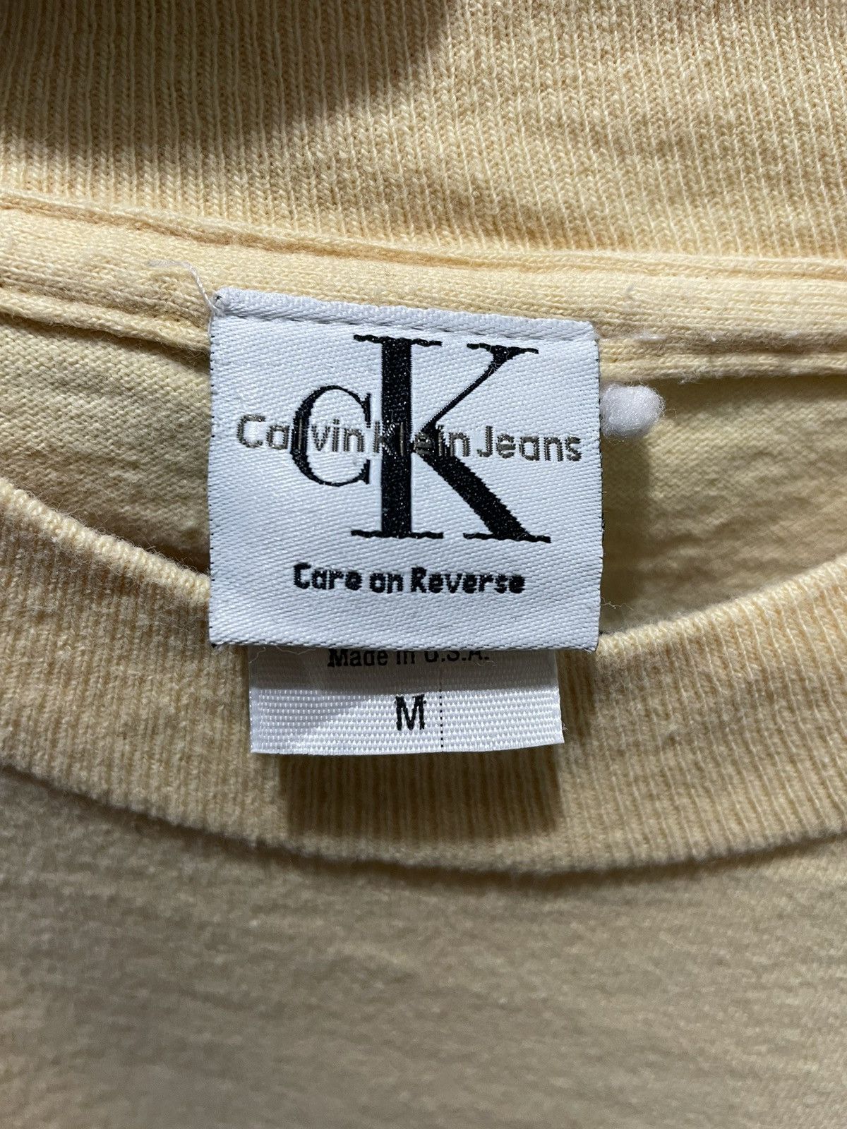 Calvin Klein × Vintage Vintage Calvin Klein Big Logo Shirt Size US M / EU 48-50 / 2 - 4 Thumbnail