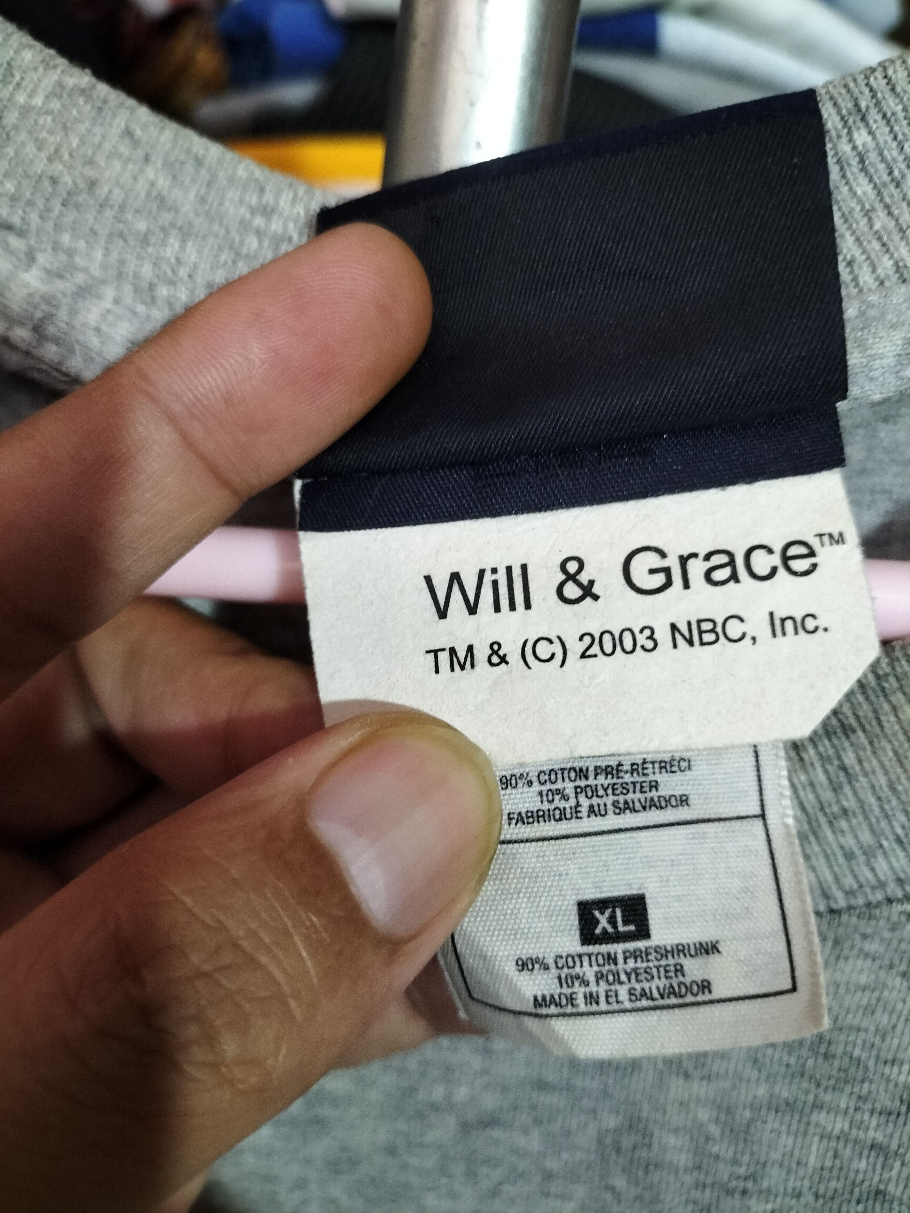 Vintage Vintage Will & Grace 2003 NBC Inc. Movie Series Fashion Size US XL / EU 56 / 4 - 7 Thumbnail