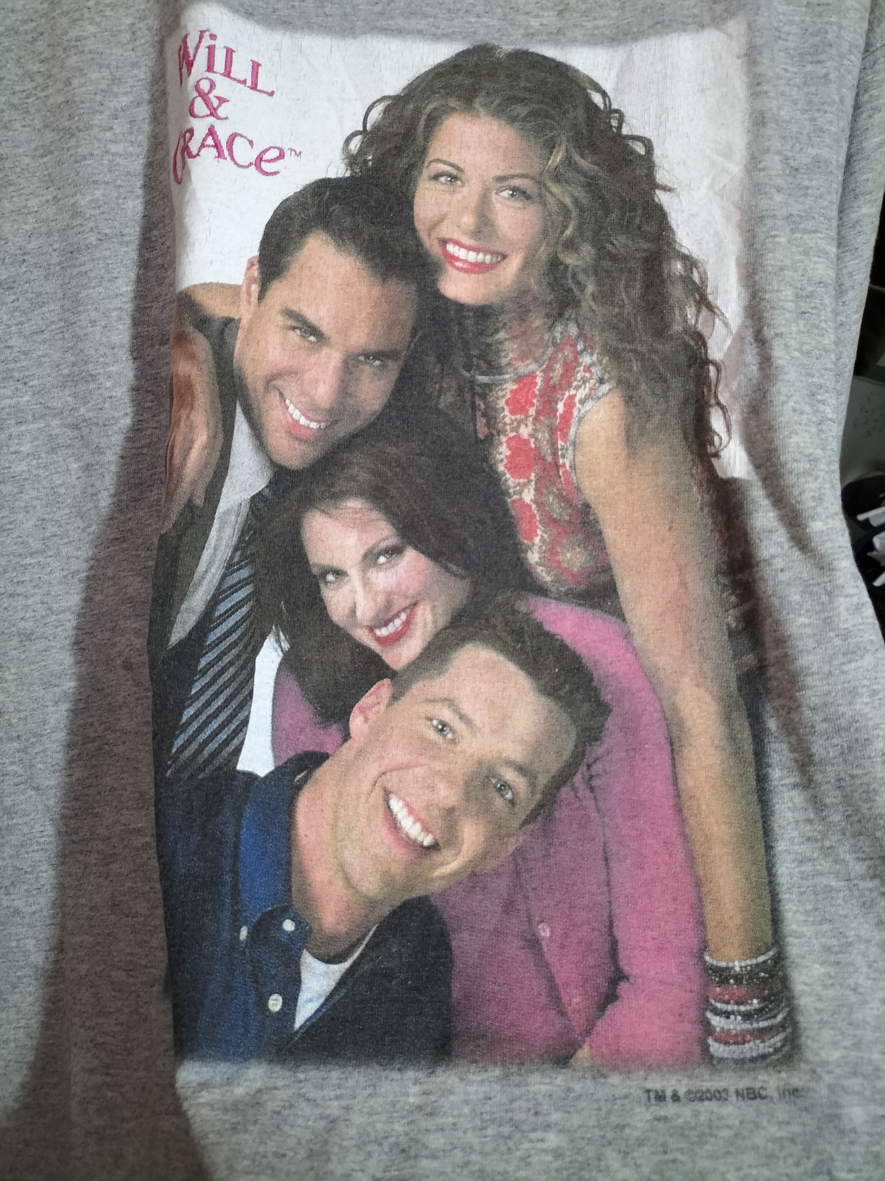 Vintage Vintage Will & Grace 2003 NBC Inc. Movie Series Fashion Size US XL / EU 56 / 4 - 2 Thumbnail
