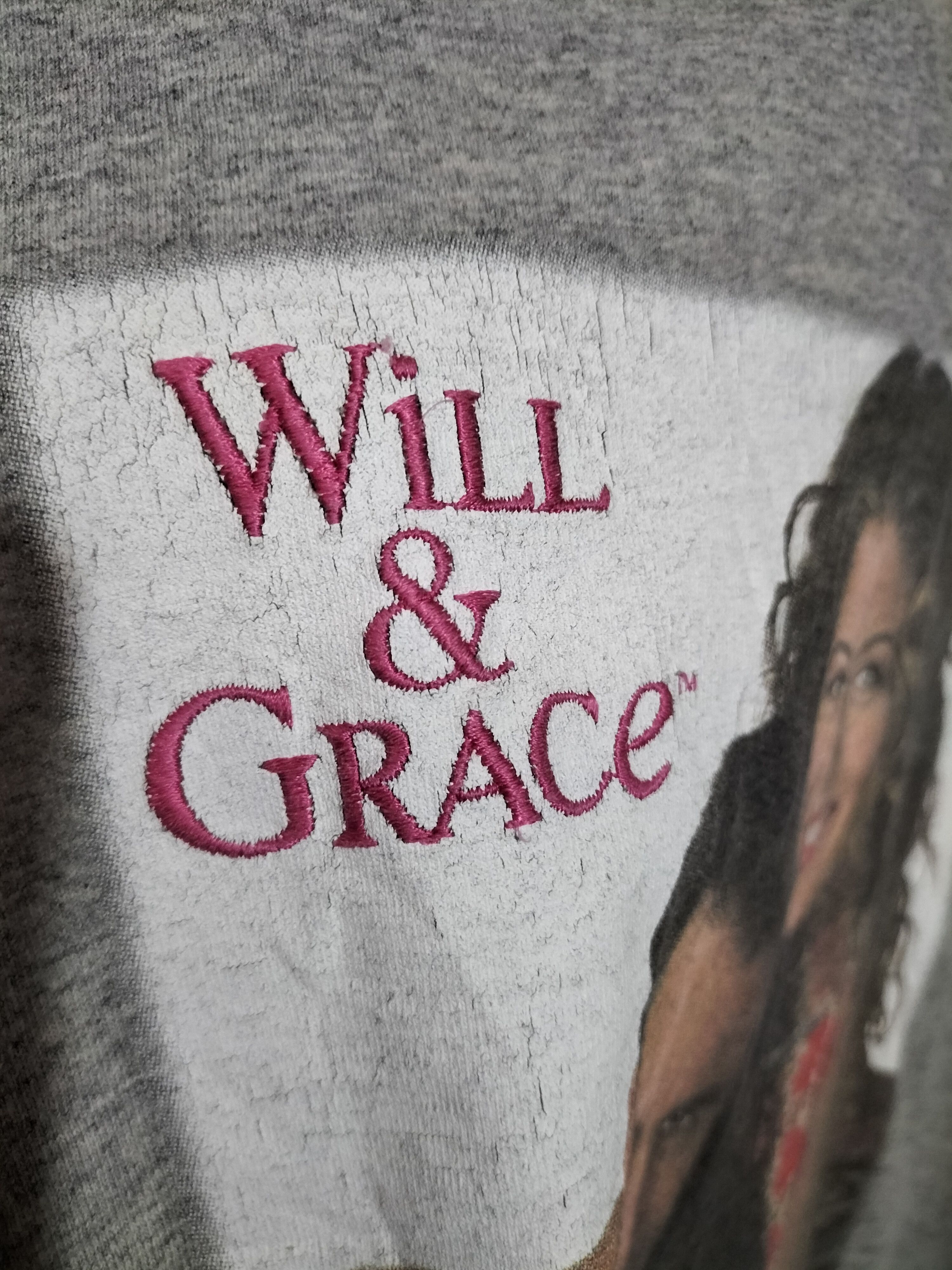 Vintage Vintage Will & Grace 2003 NBC Inc. Movie Series Fashion Size US XL / EU 56 / 4 - 5 Thumbnail