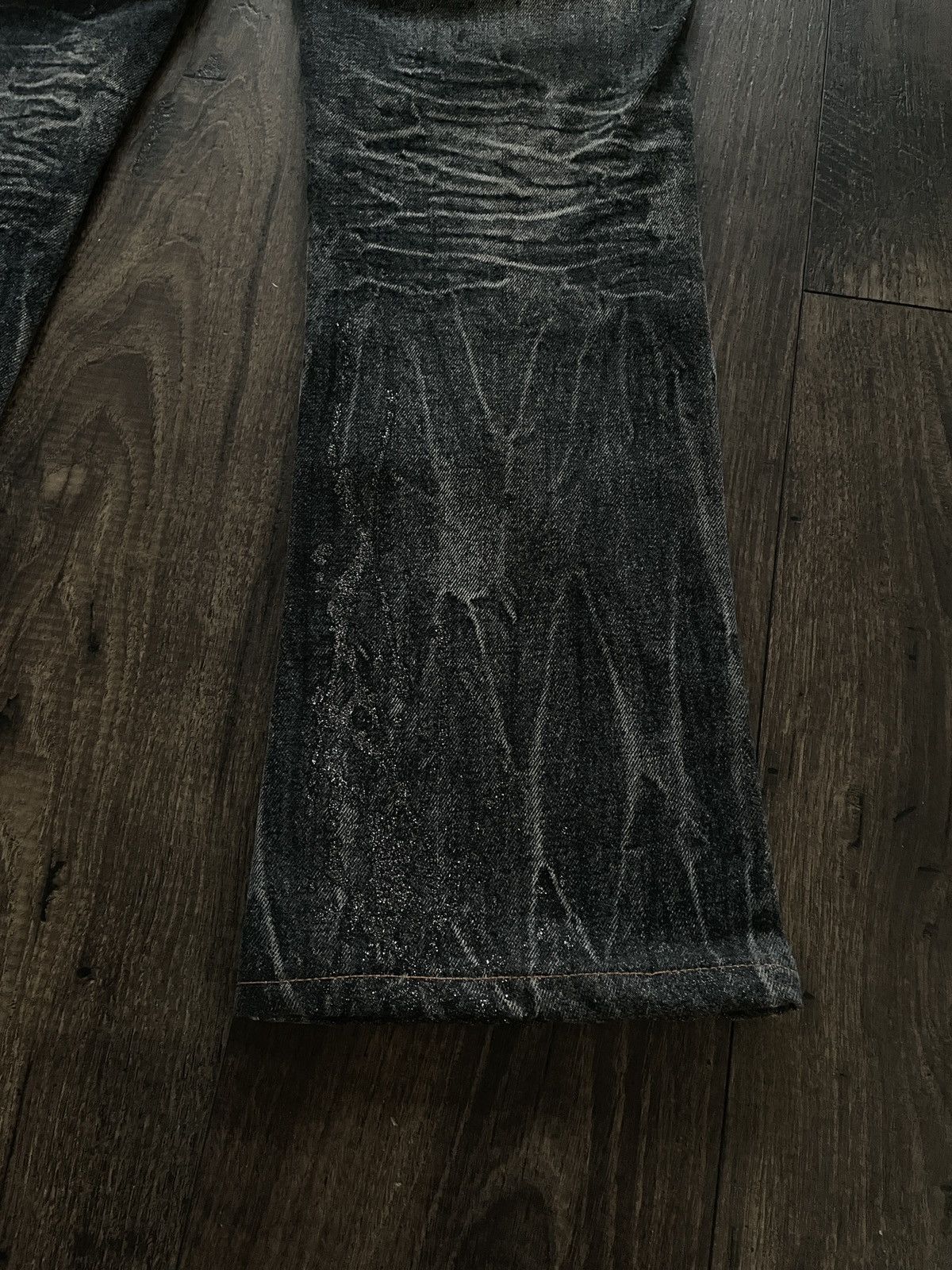 Designer × Japanese Brand Japanese Designer Bootcut Distressed Denim/Jeans Size US 29 - 5 Thumbnail