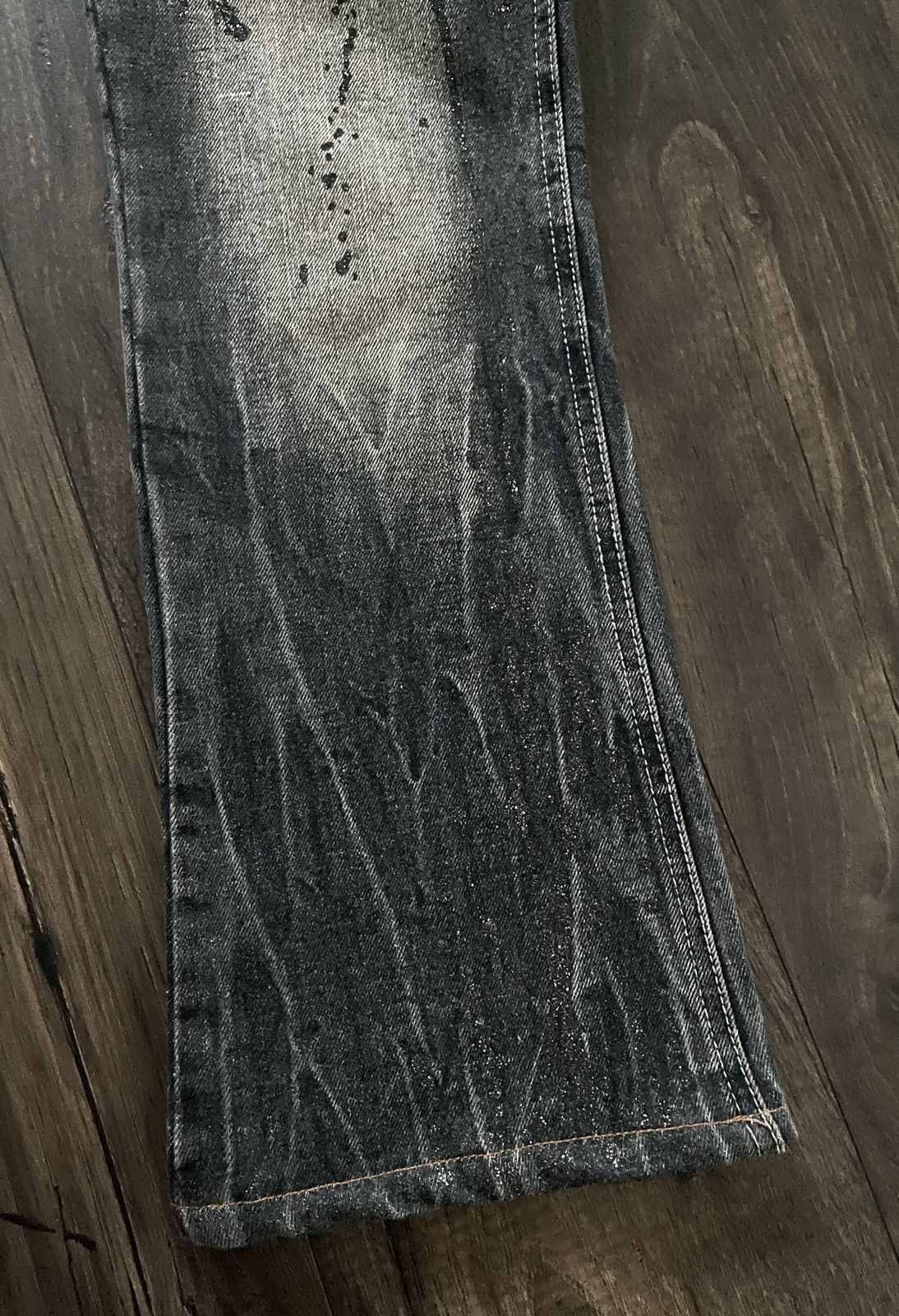 Designer × Japanese Brand Japanese Designer Bootcut Distressed Denim/Jeans Size US 29 - 2 Thumbnail
