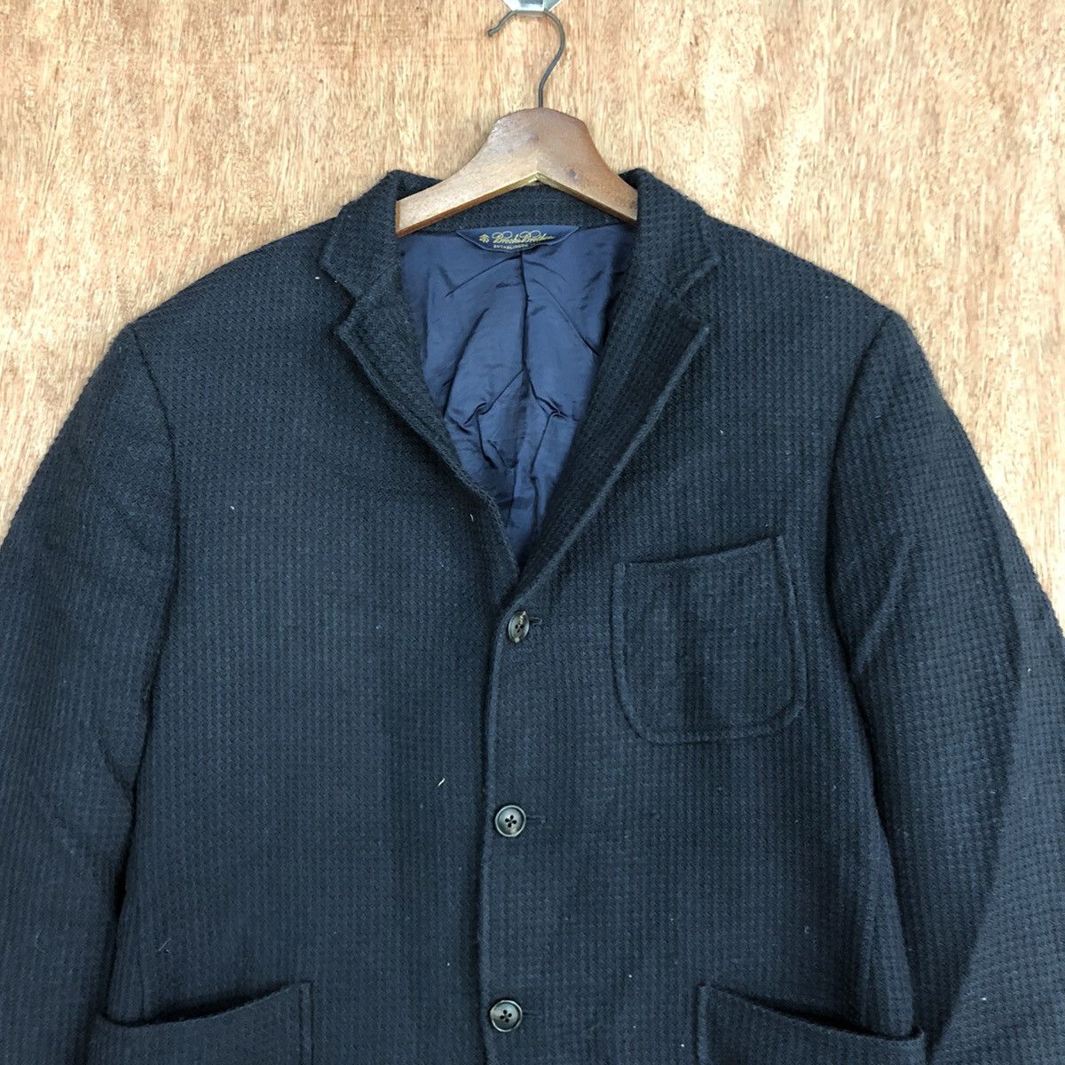 Brooks Brothers Vintage Brooks Brothers Havana Fabric Single Breast Blazers Size US M / EU 48-50 / 2 - 2 Thumbnail