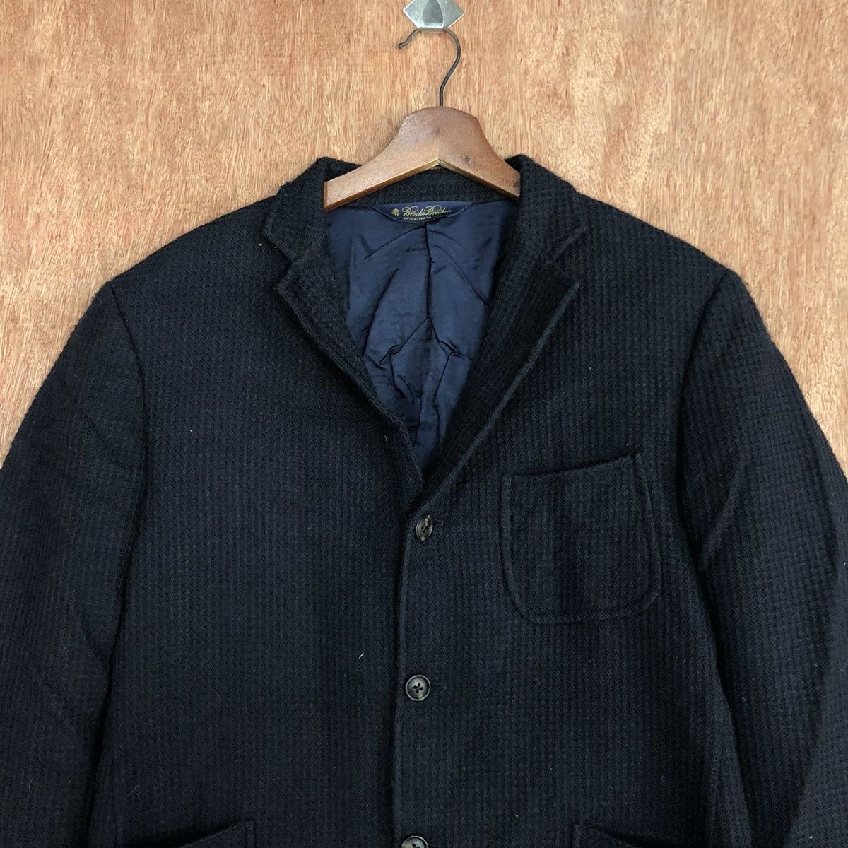Brooks Brothers Vintage Brooks Brothers Havana Fabric Single Breast Blazers Size US M / EU 48-50 / 2 - 9 Thumbnail