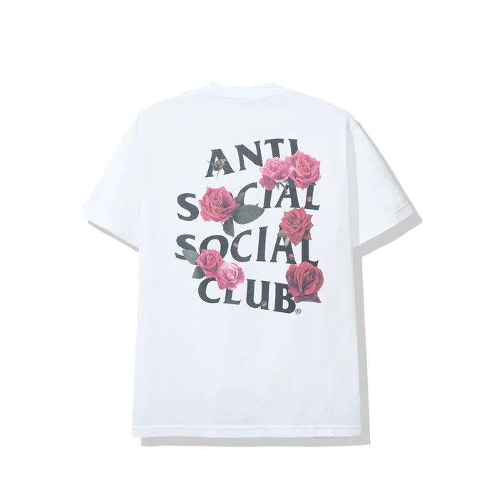 anti social social club smells bad white tee