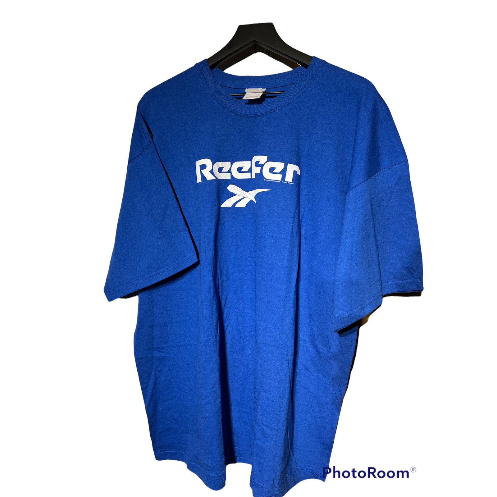 Vintage Vintage Reefer Weed Reebok Parody Tee XXL Size US XXL / EU 58 / 5 - 1 Thumbnail