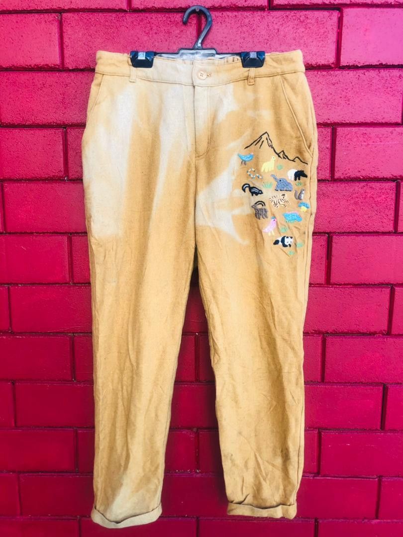 Japanese Brand Vintage Marble Sud Japanese Designer Fashion Style Pant Size US 28 / EU 44 - 1 Thumbnail