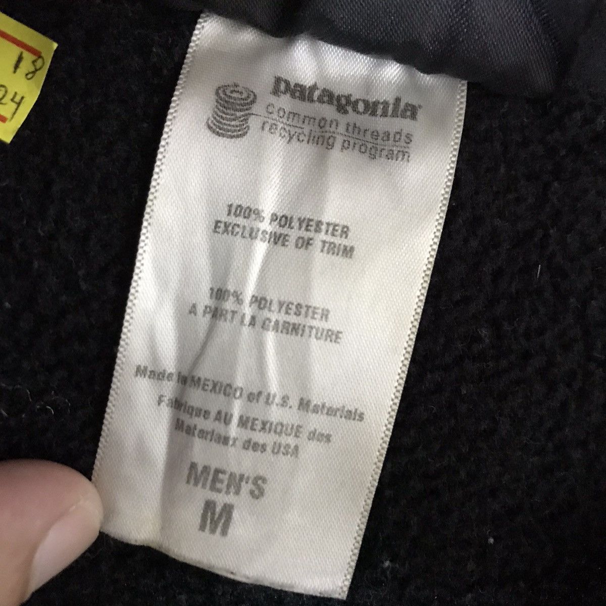 Patagonia Patagonia Anorak style Black Fleece Jacket Size US M / EU 48-50 / 2 - 8 Thumbnail