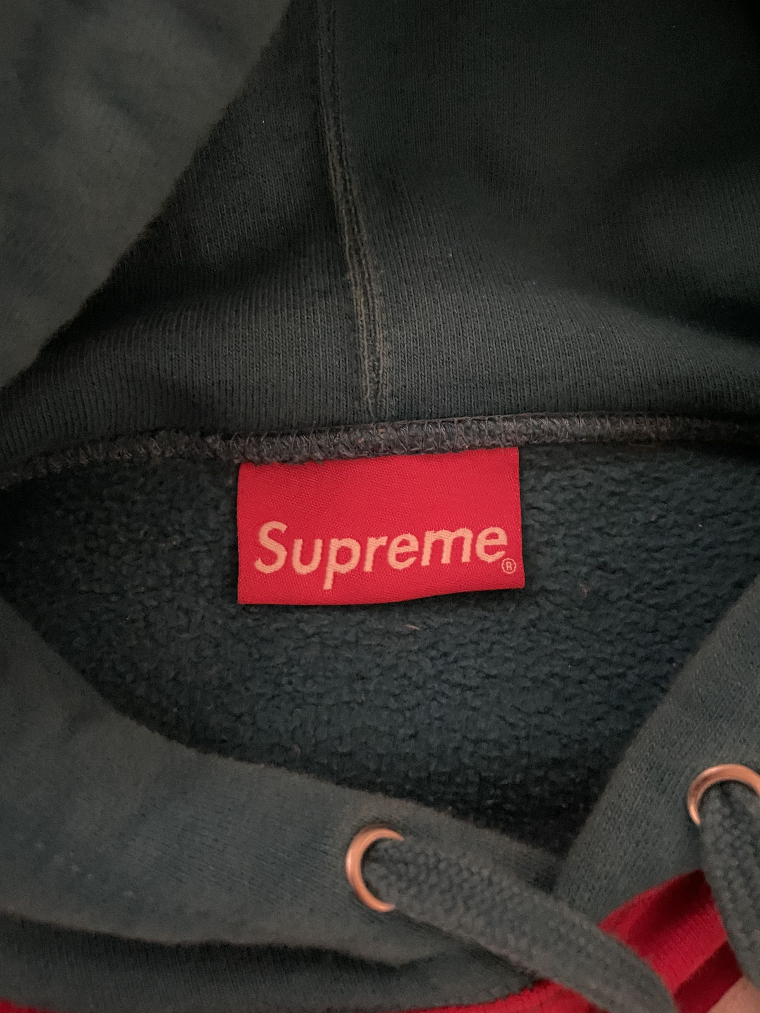 Supreme Supreme Diagonal Hooded Sweatshirt Size US M / EU 48-50 / 2 - 3 Thumbnail