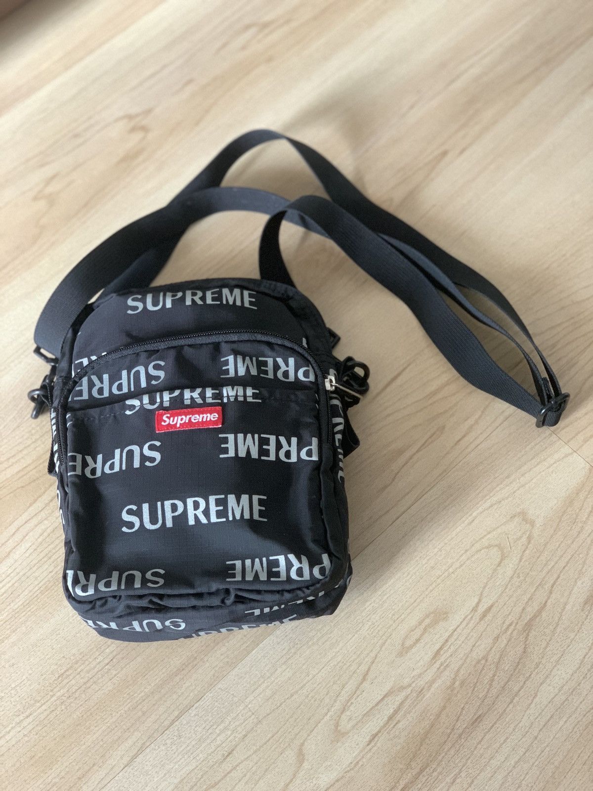 Supreme 3M Reflective Repeat Backpack Red - FW16 - US