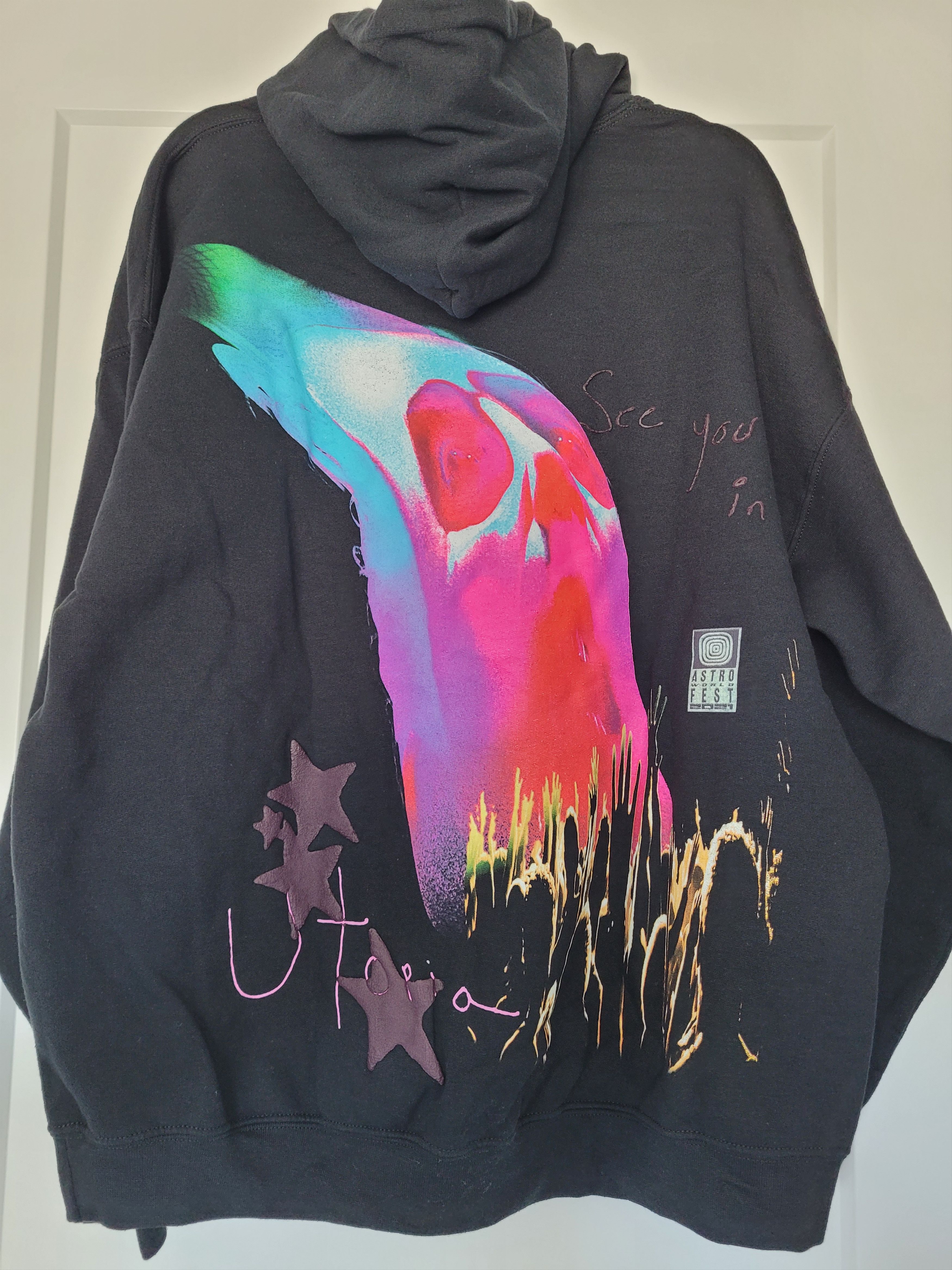 Travis Scott Tavis Scott Astroworld Fest Face Melt Hoodie Size US L / EU 52-54 / 3 - 8 Thumbnail