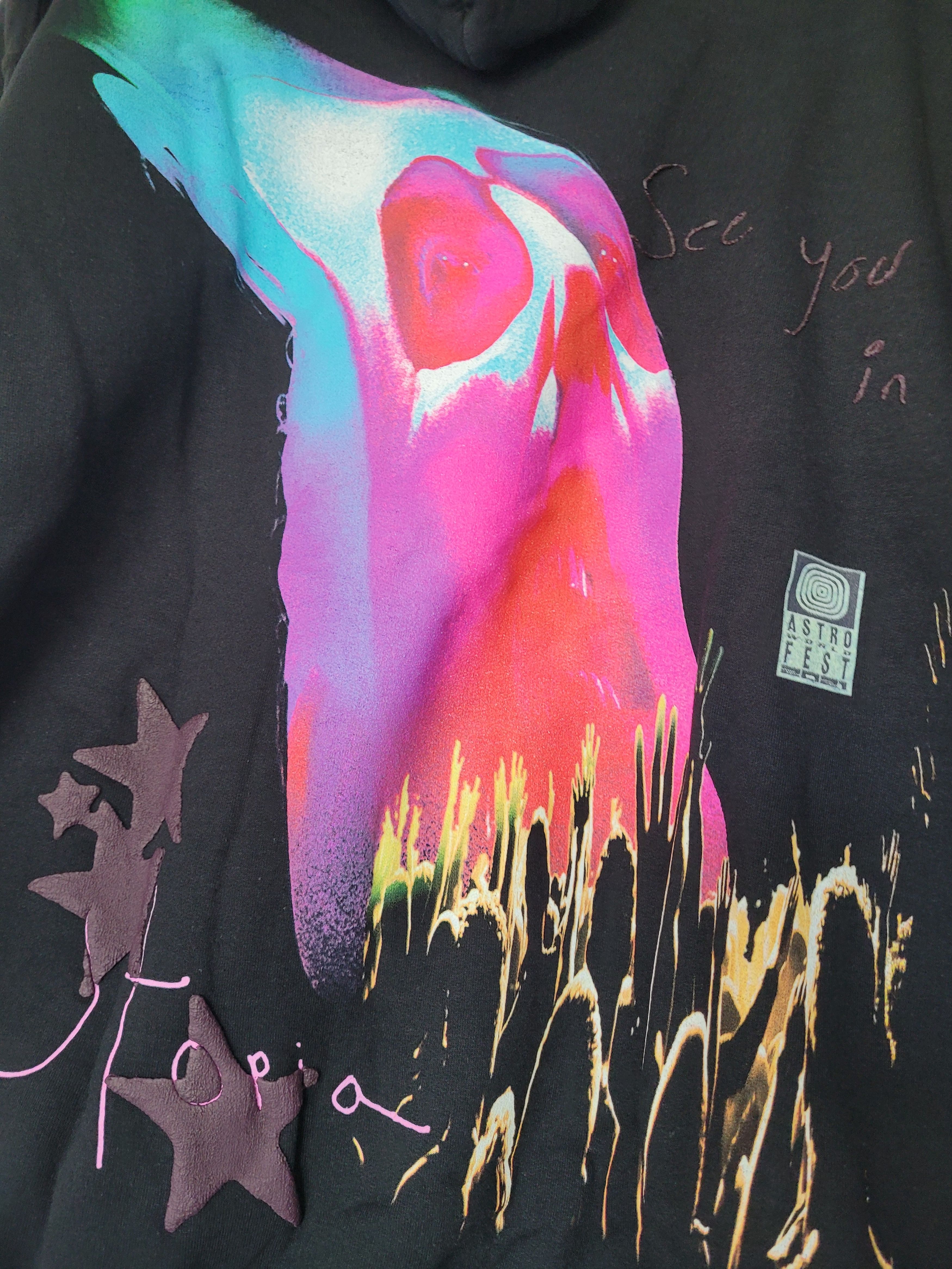 Travis Scott Tavis Scott Astroworld Fest Face Melt Hoodie Size US L / EU 52-54 / 3 - 5 Thumbnail