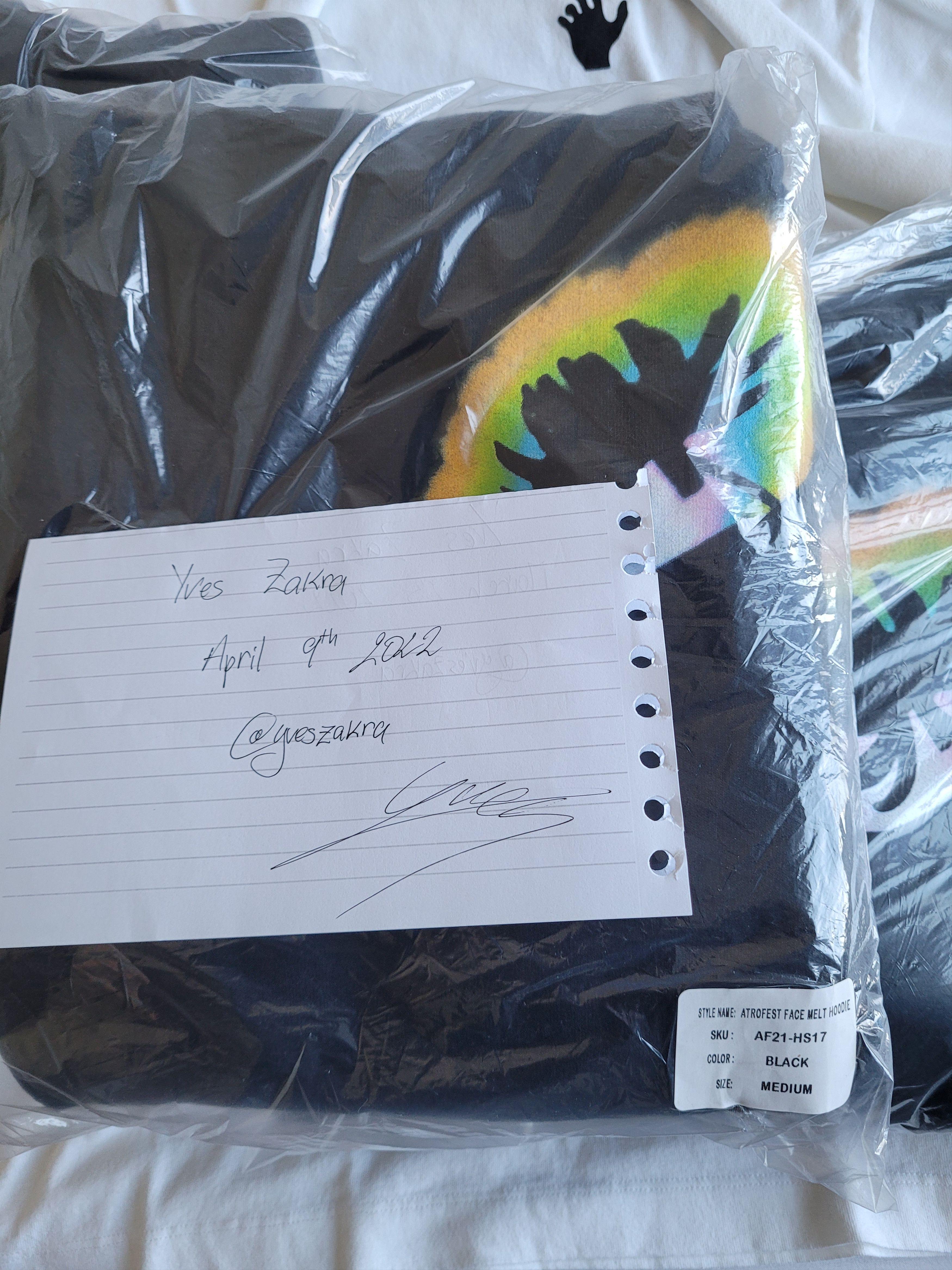 Travis Scott Tavis Scott Astroworld Fest Face Melt Hoodie Size US L / EU 52-54 / 3 - 10 Thumbnail