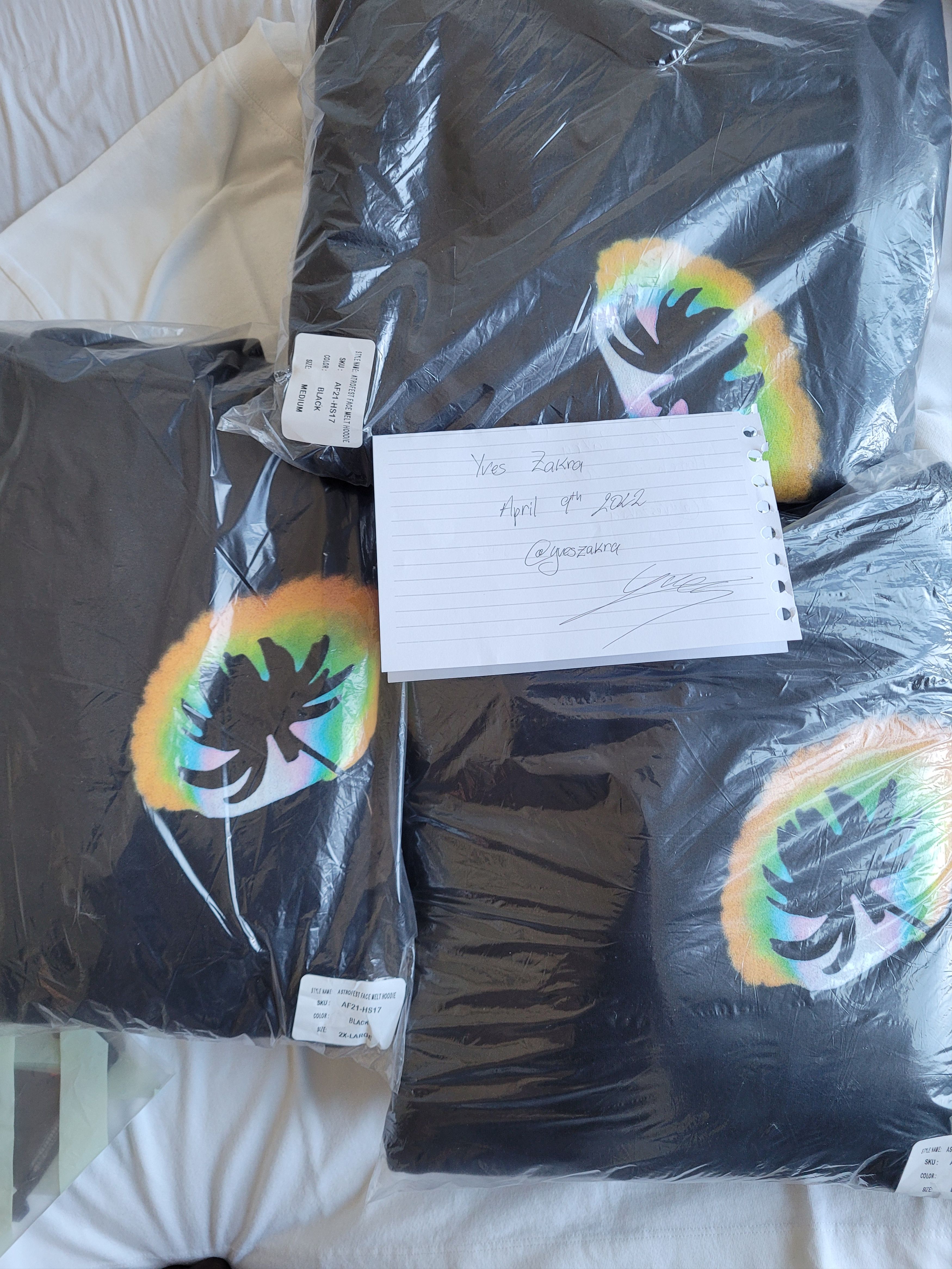 Travis Scott Tavis Scott Astroworld Fest Face Melt Hoodie Size US L / EU 52-54 / 3 - 11 Thumbnail