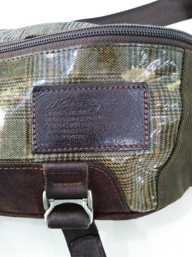 Japanese Brand × MasterPiece Japanese Masterpiece MSPC Big Size Pouch Bag Size ONE SIZE - 4 Thumbnail