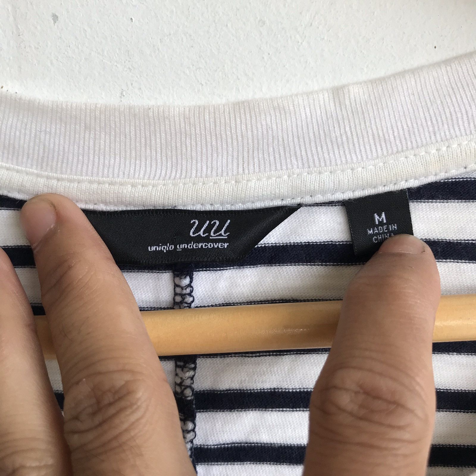 Undercover × Uniqlo Uniqlo Undercover Long Sleeve T Shirt Roundneck Blue Stripe Size US M / EU 48-50 / 2 - 5 Thumbnail