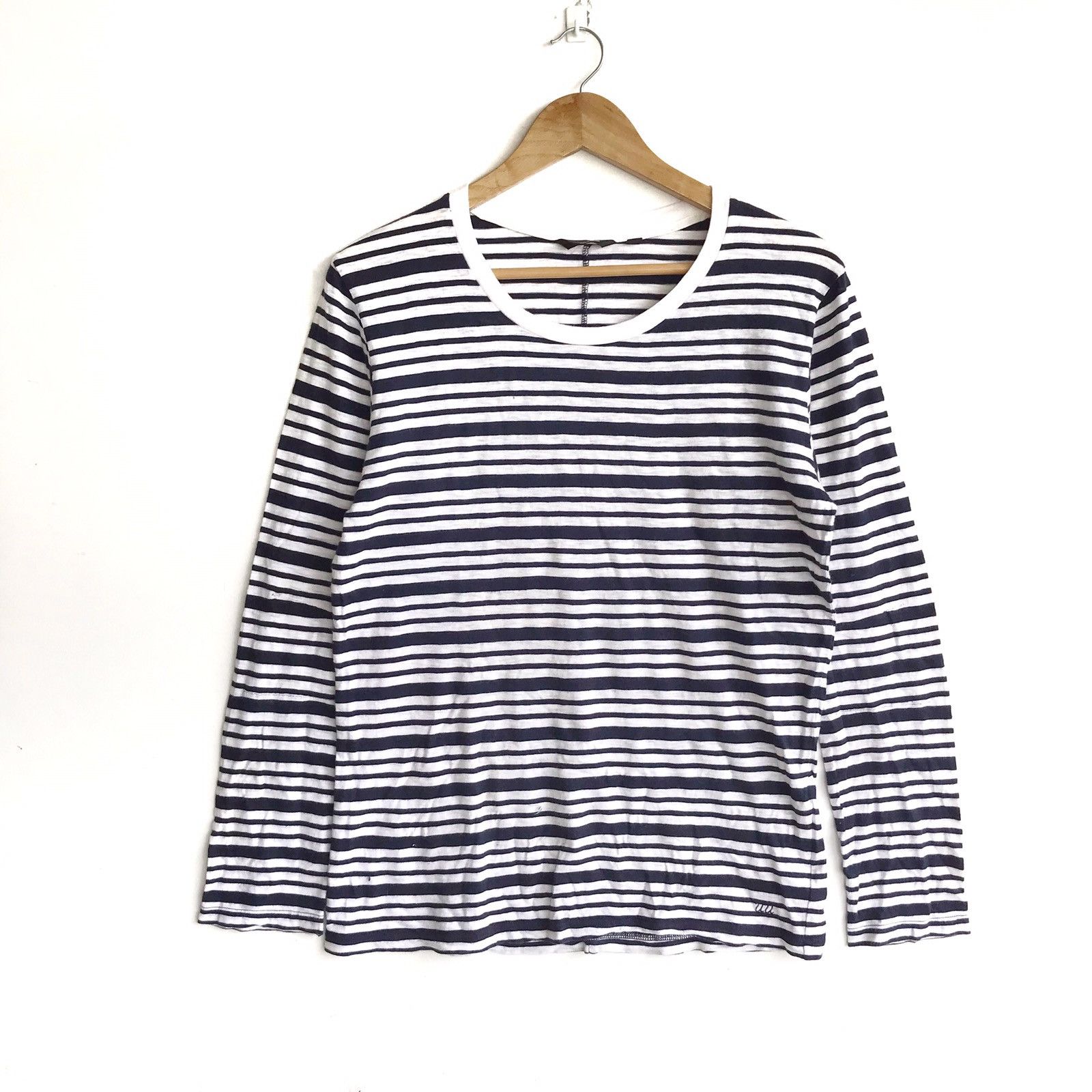 Undercover × Uniqlo Uniqlo Undercover Long Sleeve T Shirt Roundneck Blue Stripe Size US M / EU 48-50 / 2 - 1 Thumbnail