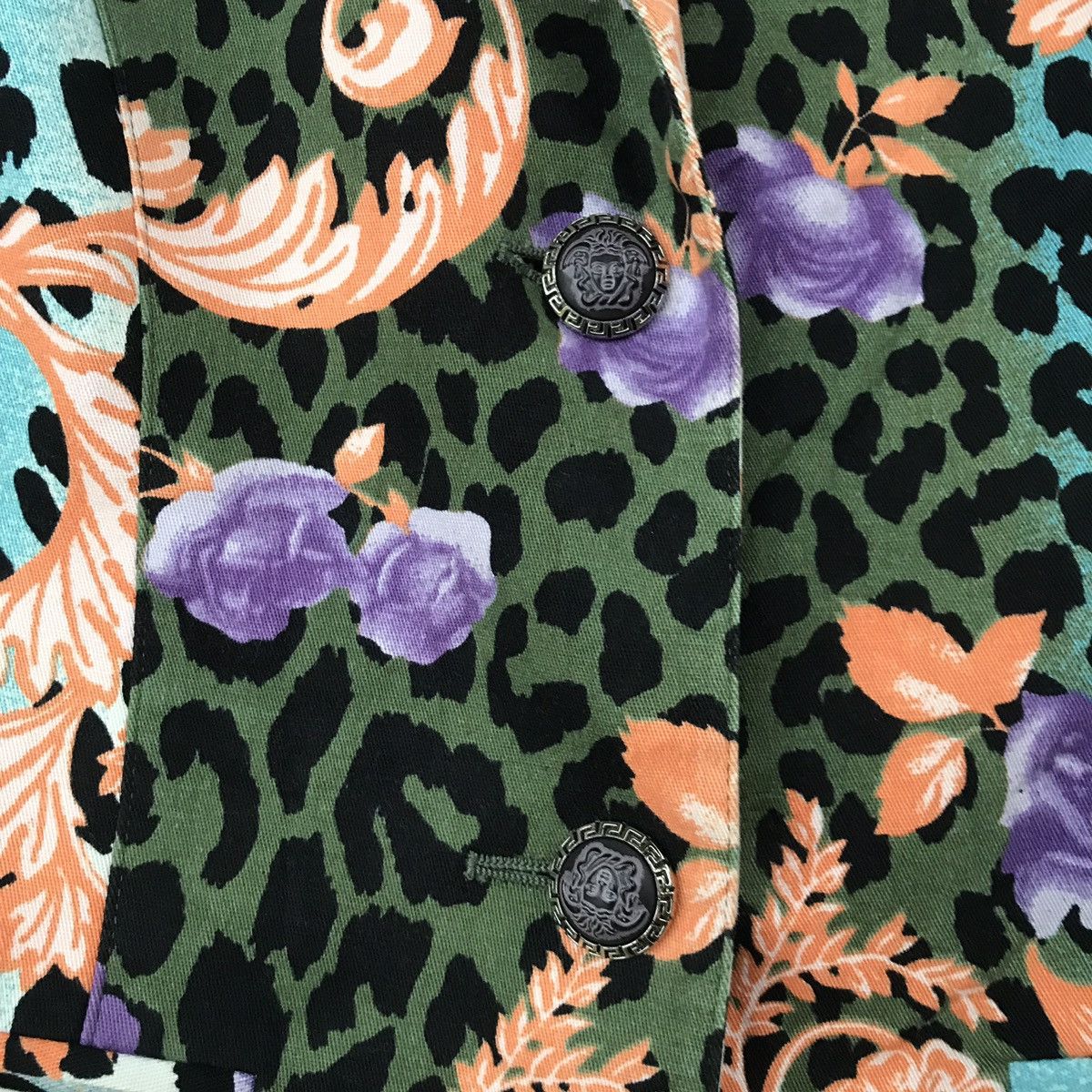 Versace Versace silk golden chain floral cheetah inspired hermes Size US XS / EU 42 / 0 - 5 Thumbnail