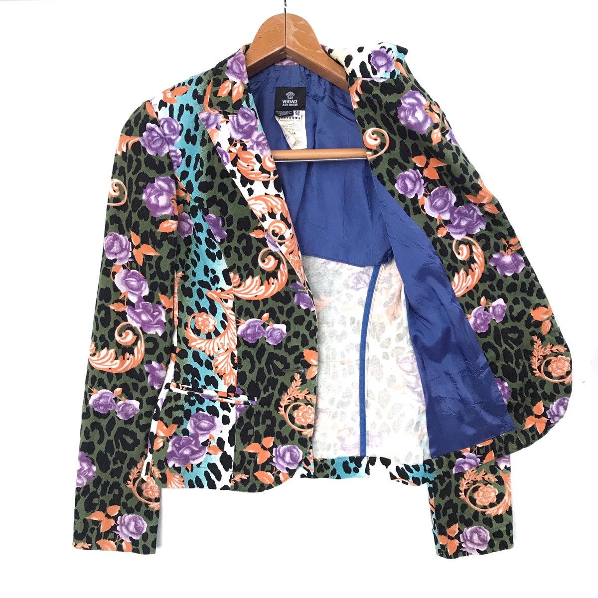 Versace Versace silk golden chain floral cheetah inspired hermes Size US XS / EU 42 / 0 - 3 Thumbnail