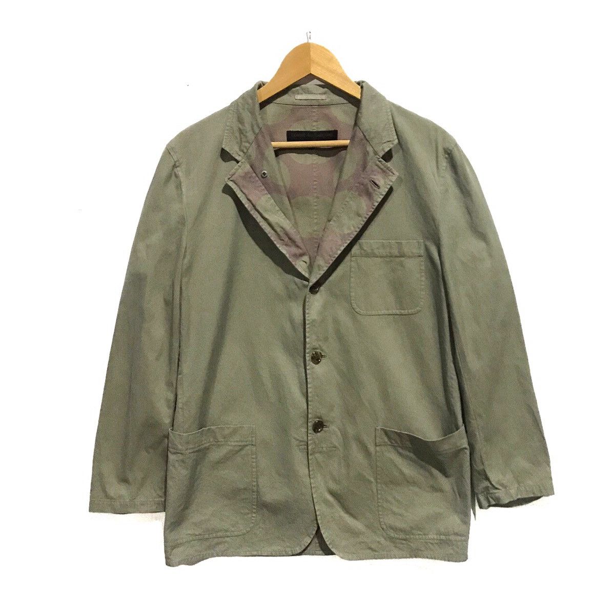 Comme Des Garcons polka dot coat