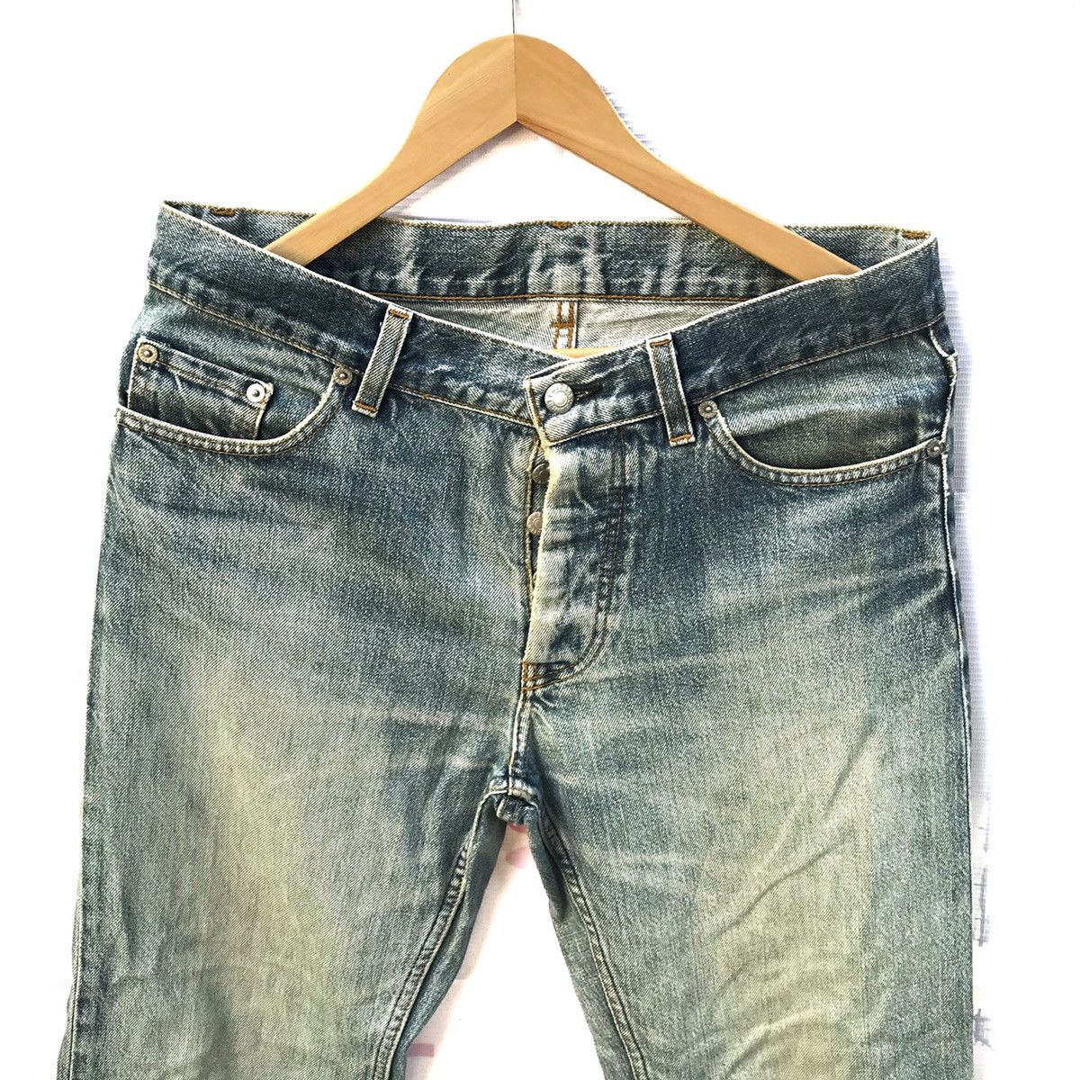 Helmut Lang × Vintage Vintage helmut lang distressed denim Size US 31 - 3 Thumbnail