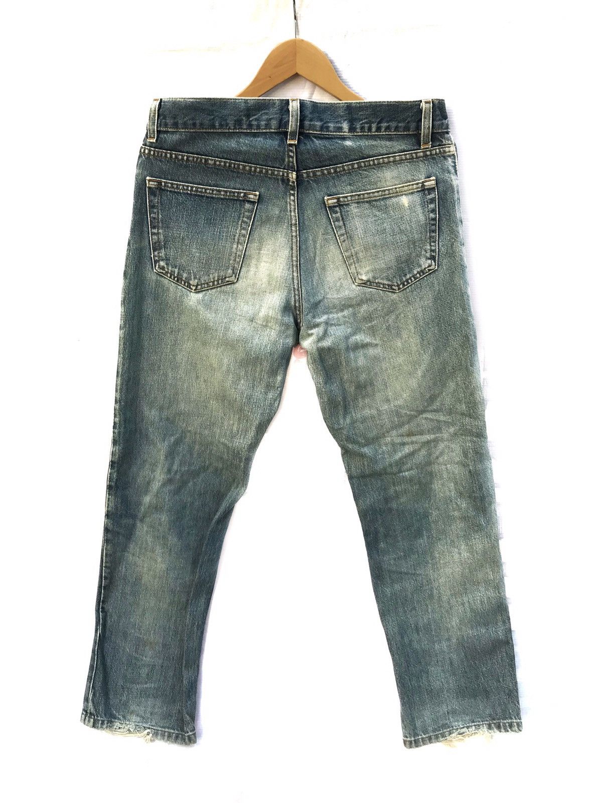 Helmut Lang × Vintage Vintage helmut lang distressed denim Size US 31 - 2 Thumbnail