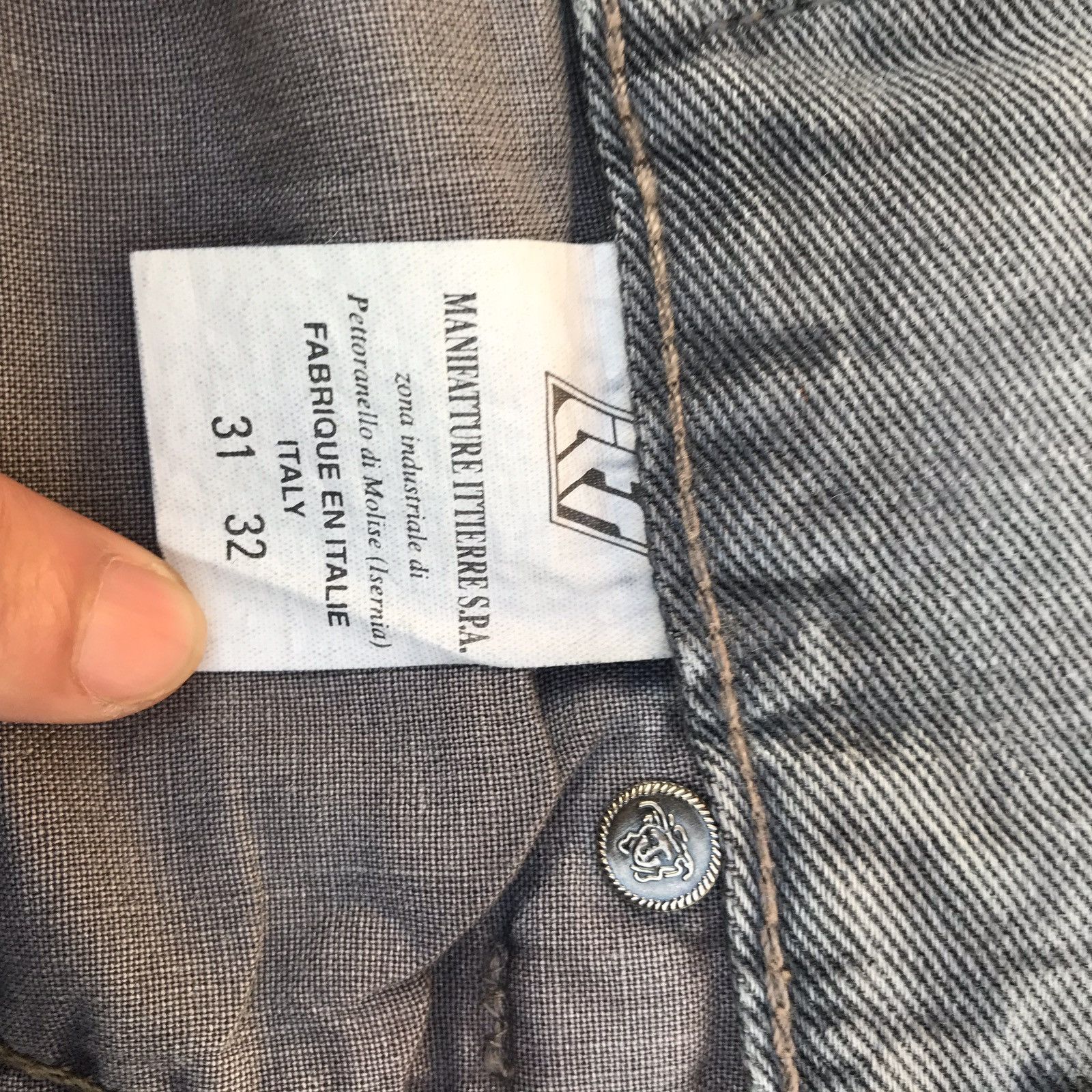 Versace vintage Versace Jeans Straight Cut Design Size US 31 - 12 Thumbnail