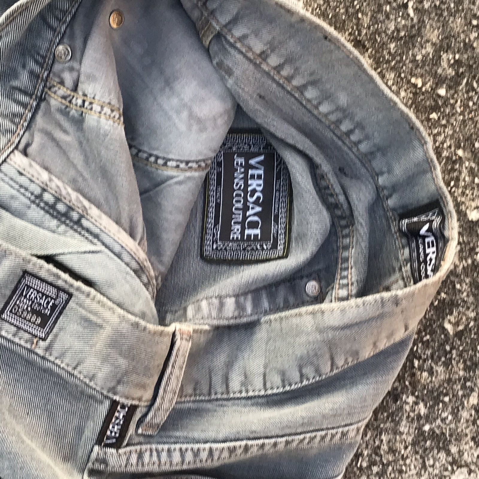Versace vintage Versace Jeans Straight Cut Design Size US 31 - 8 Thumbnail