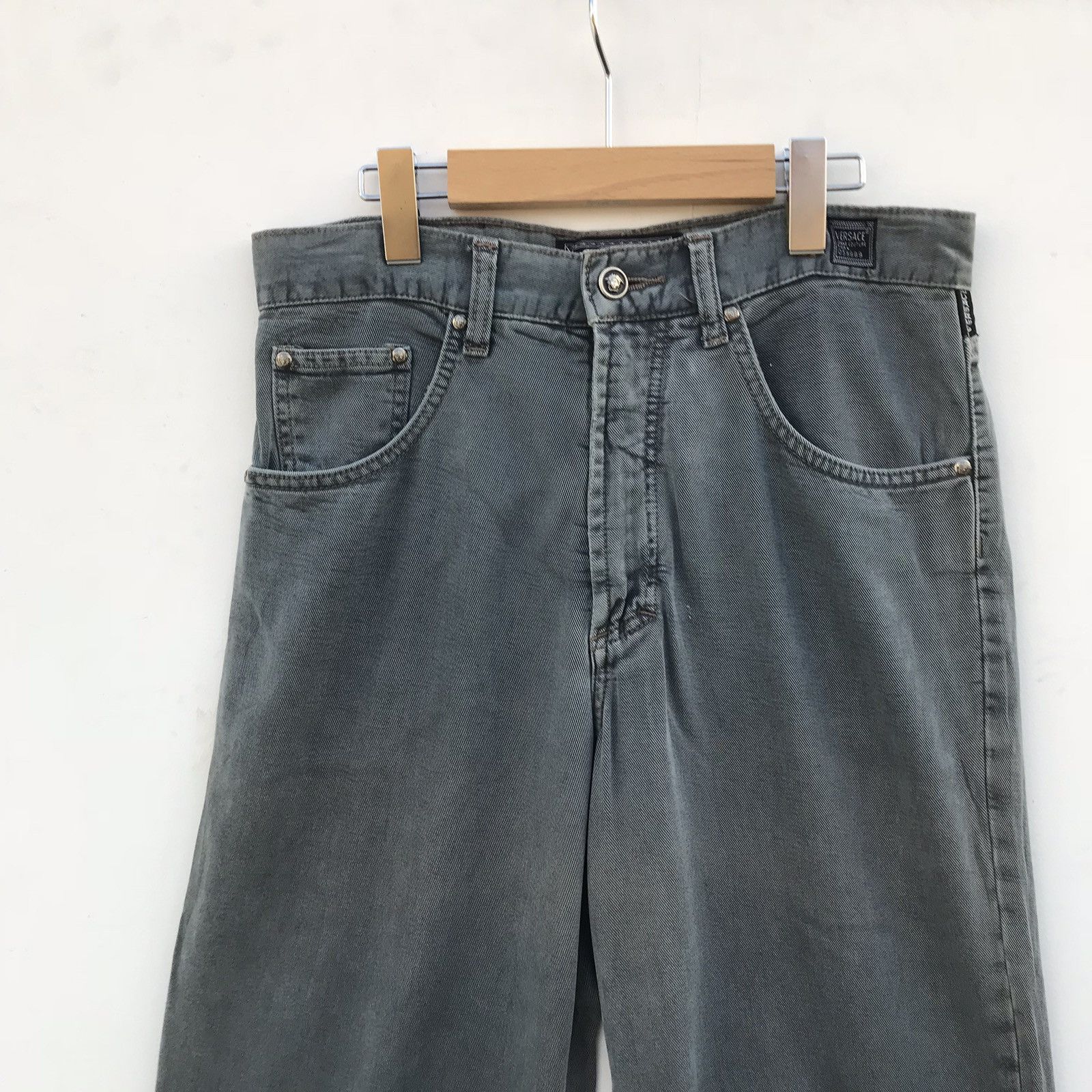 Versace vintage Versace Jeans Straight Cut Design Size US 31 - 3 Thumbnail
