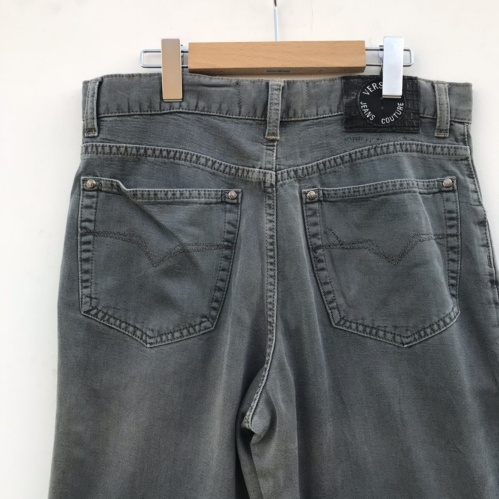 Versace vintage Versace Jeans Straight Cut Design Size US 31 - 5 Thumbnail