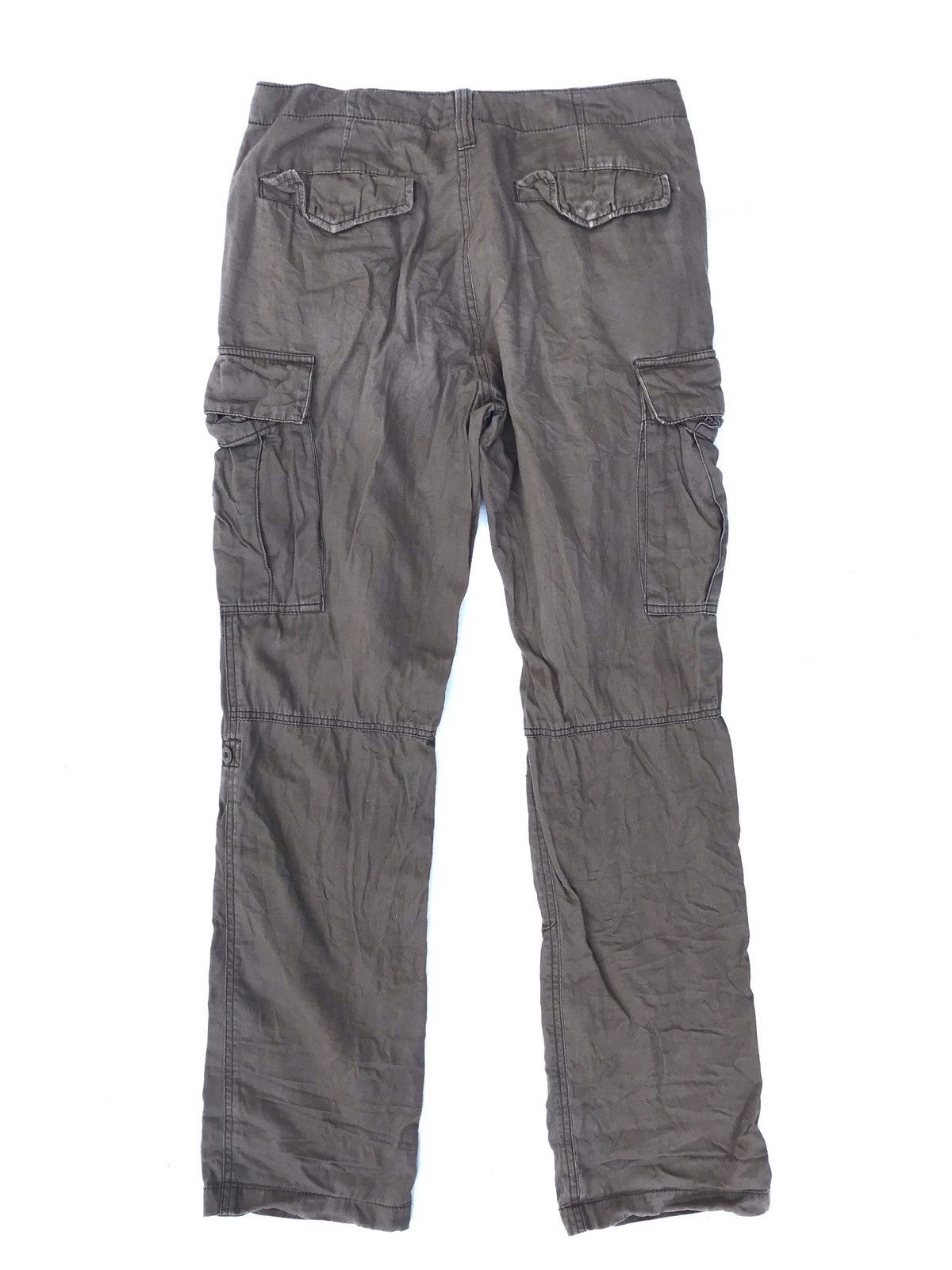 Japanese Brand Japanese Brand Brown Cargo Tactical Utilities Pocket Size US 30 / EU 46 - 2 Thumbnail