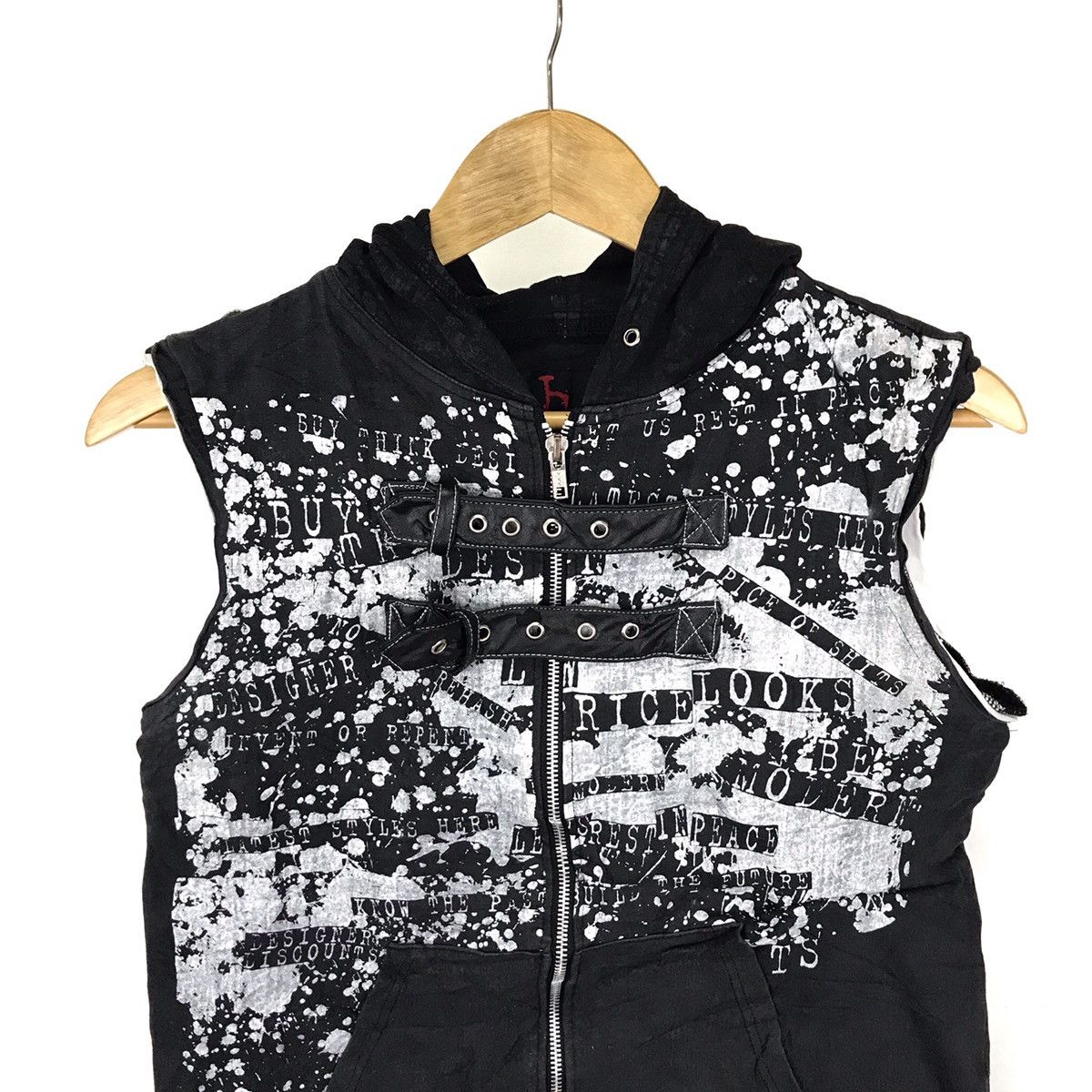 Japanese Brand × Seditionaries H. Anarchy Punk sleeveless hoodies sid vi Size US S / EU 44-46 / 1 - 4 Thumbnail