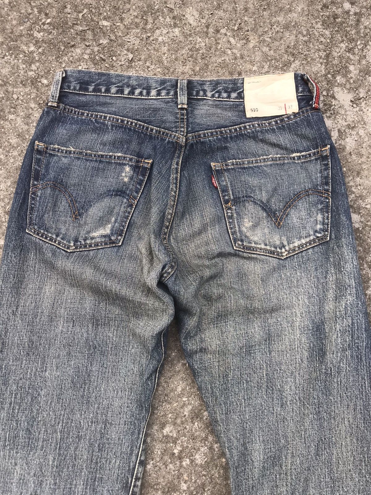 Levi's VINTAGE LEVI’S LOT 501 JAPAN DISTRESSED NICE DESIGN DENIM Size US 30 / EU 46 - 14 Thumbnail