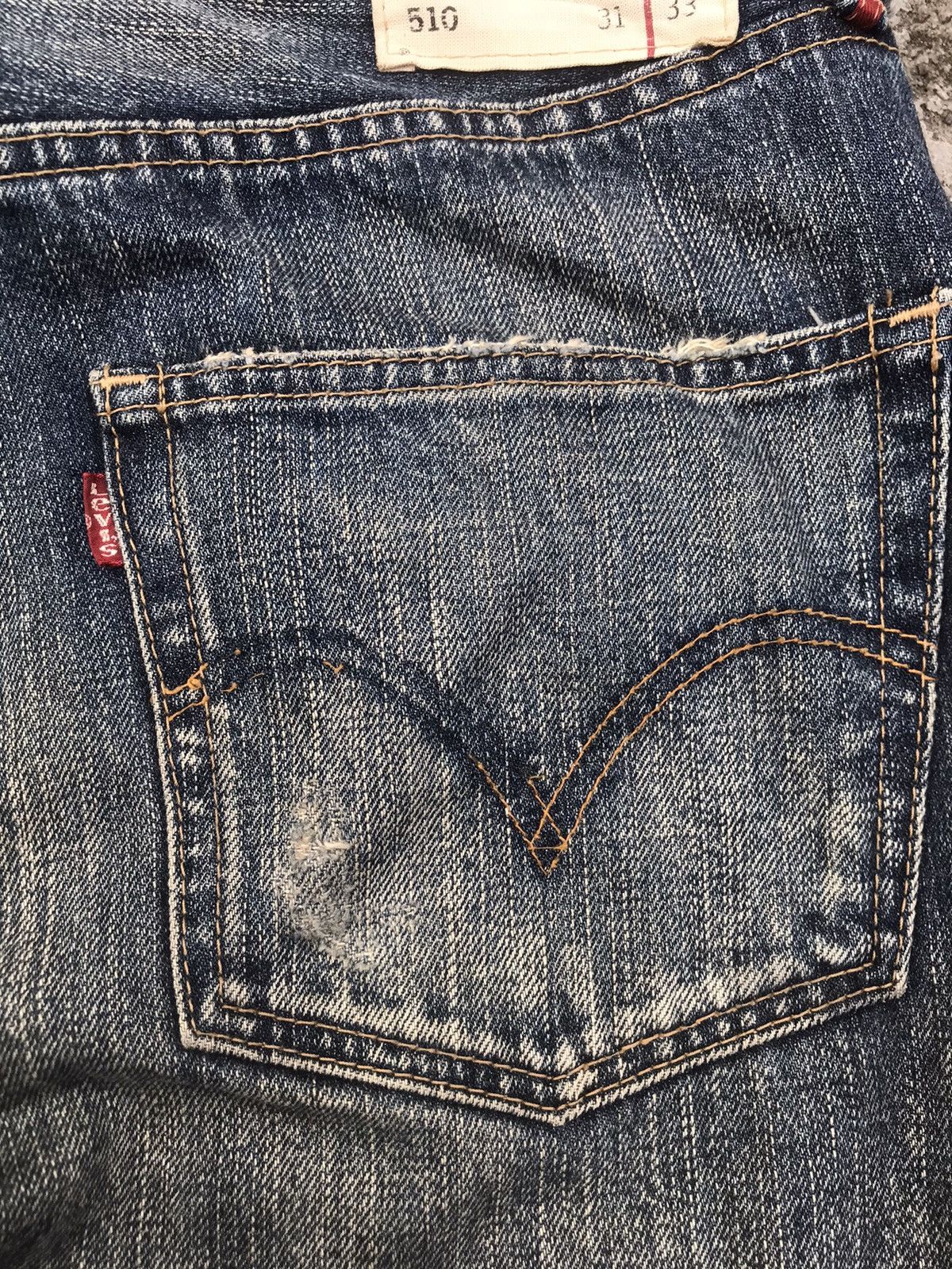 Levi's VINTAGE LEVI’S LOT 501 JAPAN DISTRESSED NICE DESIGN DENIM Size US 30 / EU 46 - 19 Thumbnail