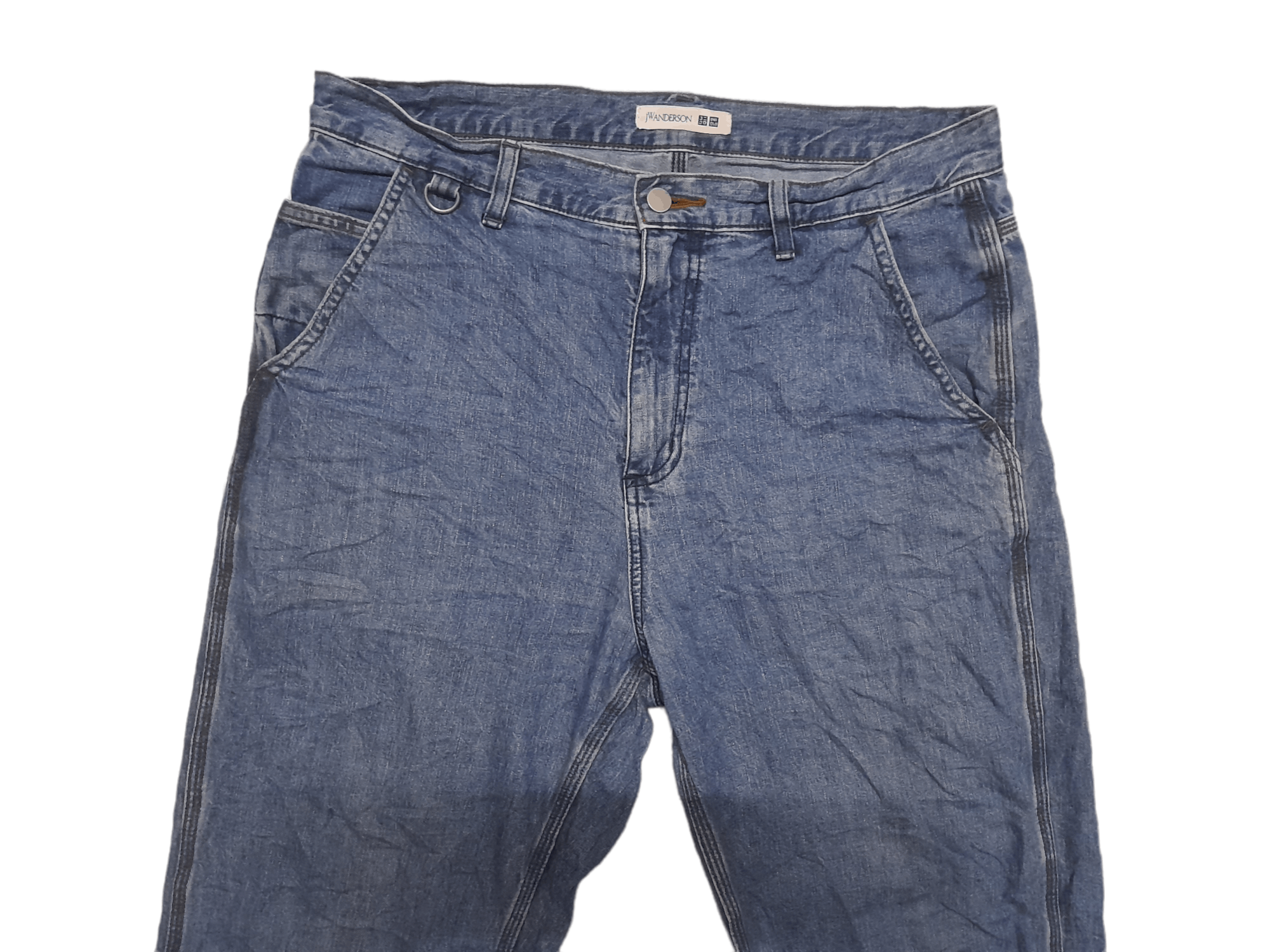JW Anderson Jw Anderson Denim Bakers (D926) Size US 35 - 3 Thumbnail