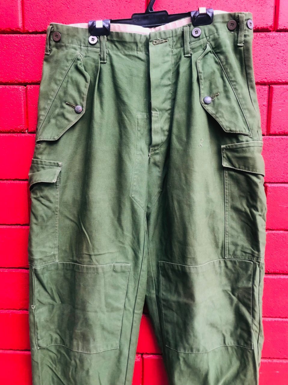 Vintage Vintage 1965 Military Pant Designer Fashion Style Size US 32 / EU 48 - 4 Thumbnail