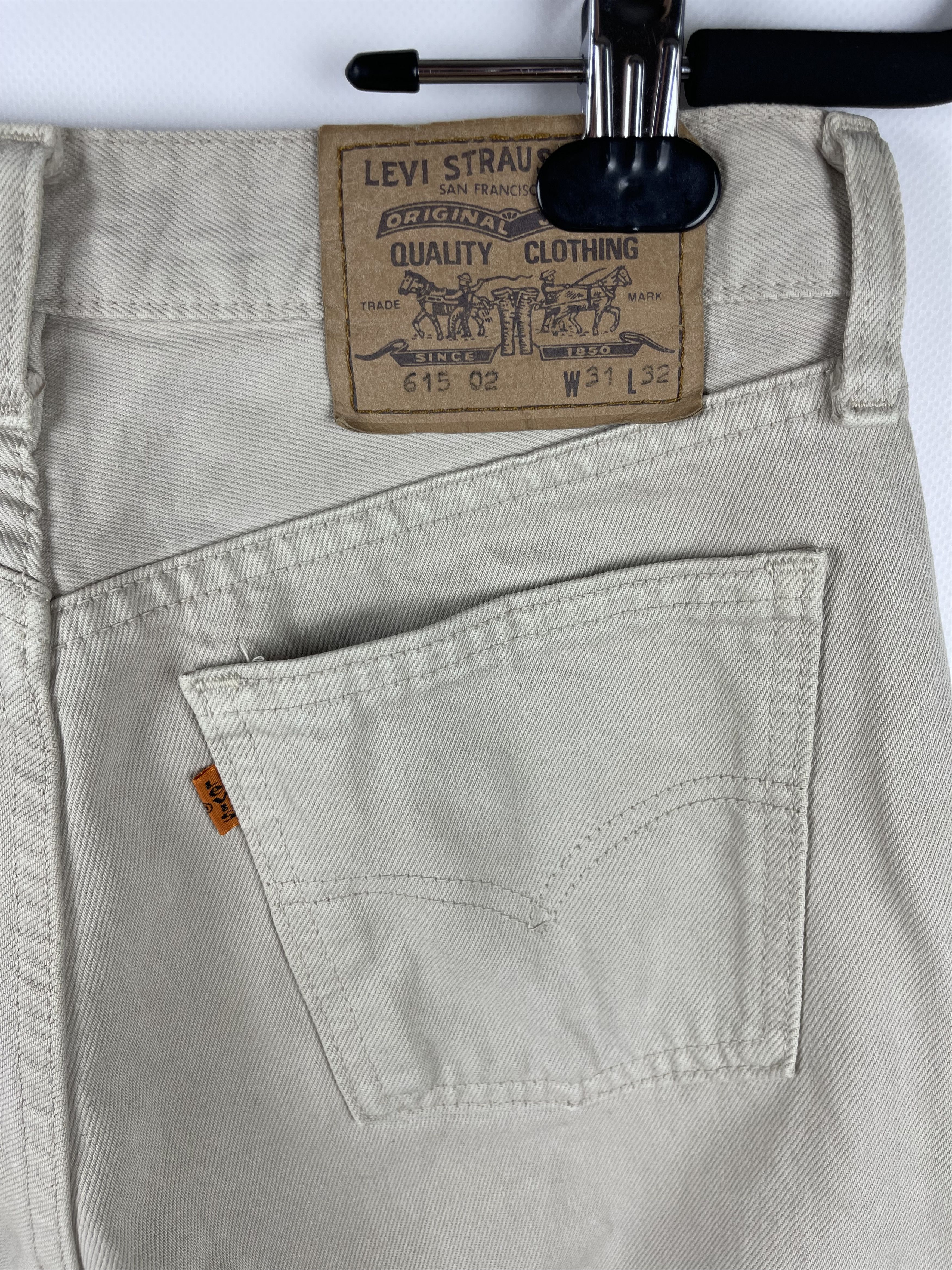 Levi's Levi’s 615 02 vintage 90s orange tab casual denim pants Size US 31 - 8 Thumbnail