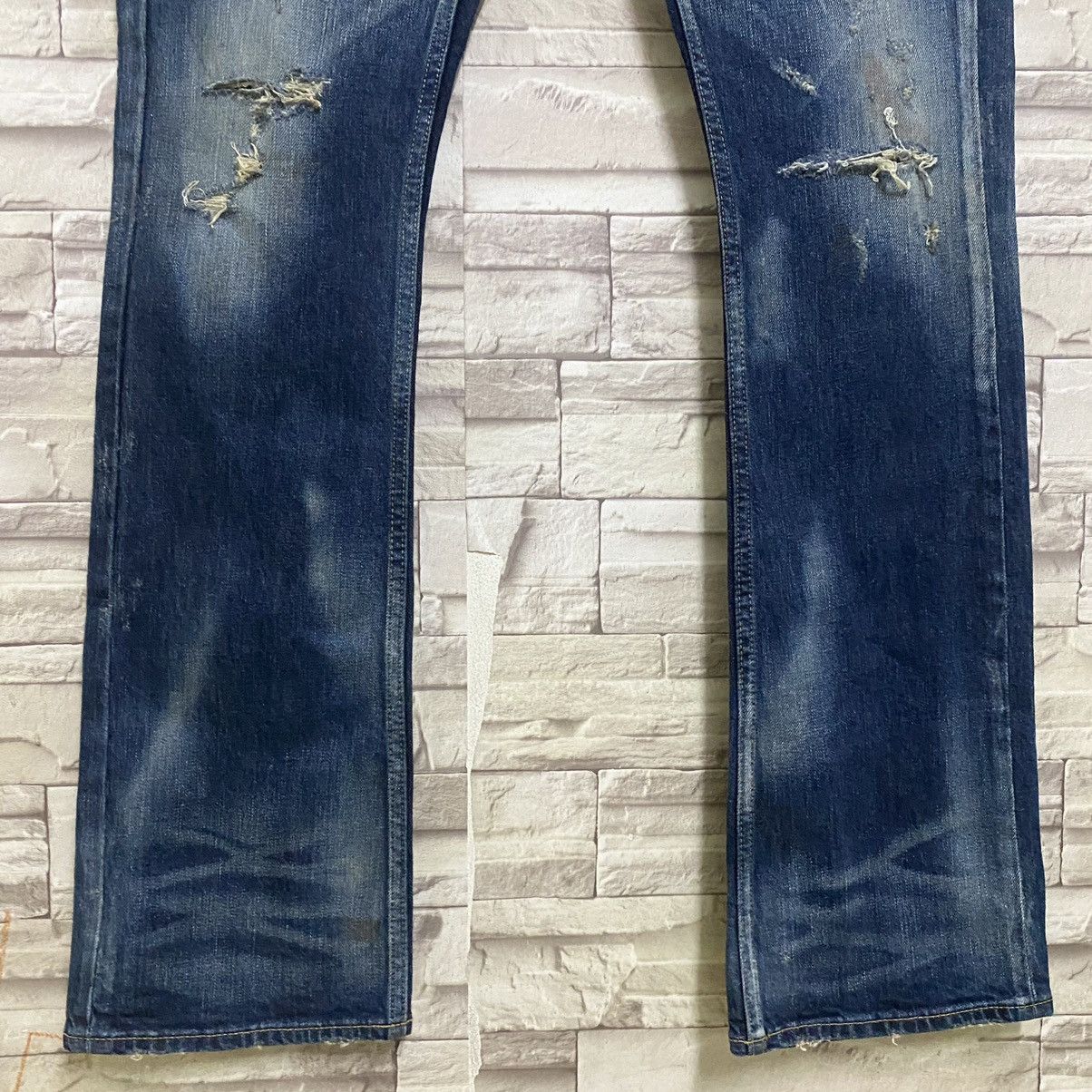 JACKROSE Japanese Brand Jackrose Denim Flare Jeans Size US 32 / EU 48 - 10 Thumbnail