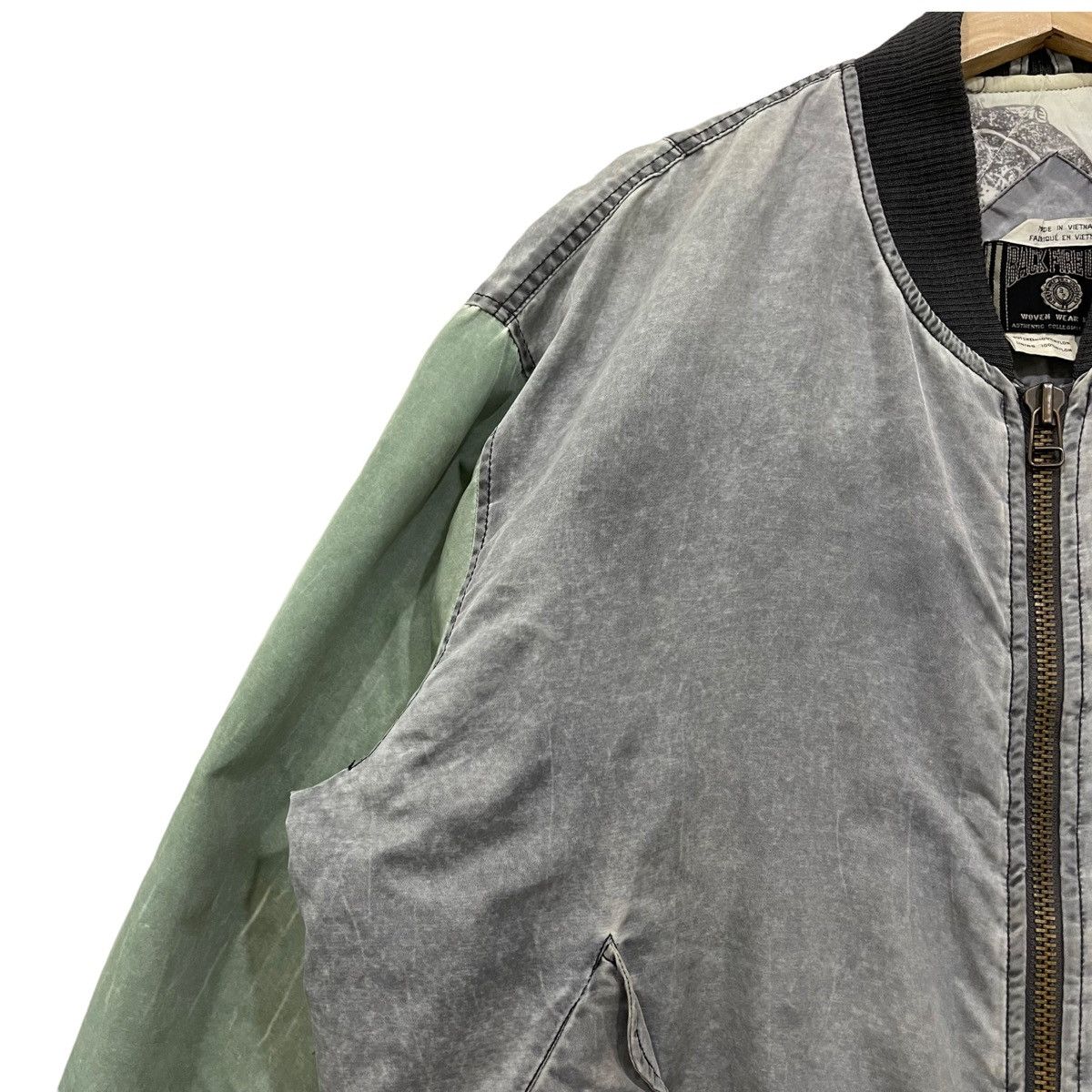 Vintage Rare Vintage Back Fire Zipper Bomber Jacket Size US L / EU 52-54 / 3 - 11 Thumbnail