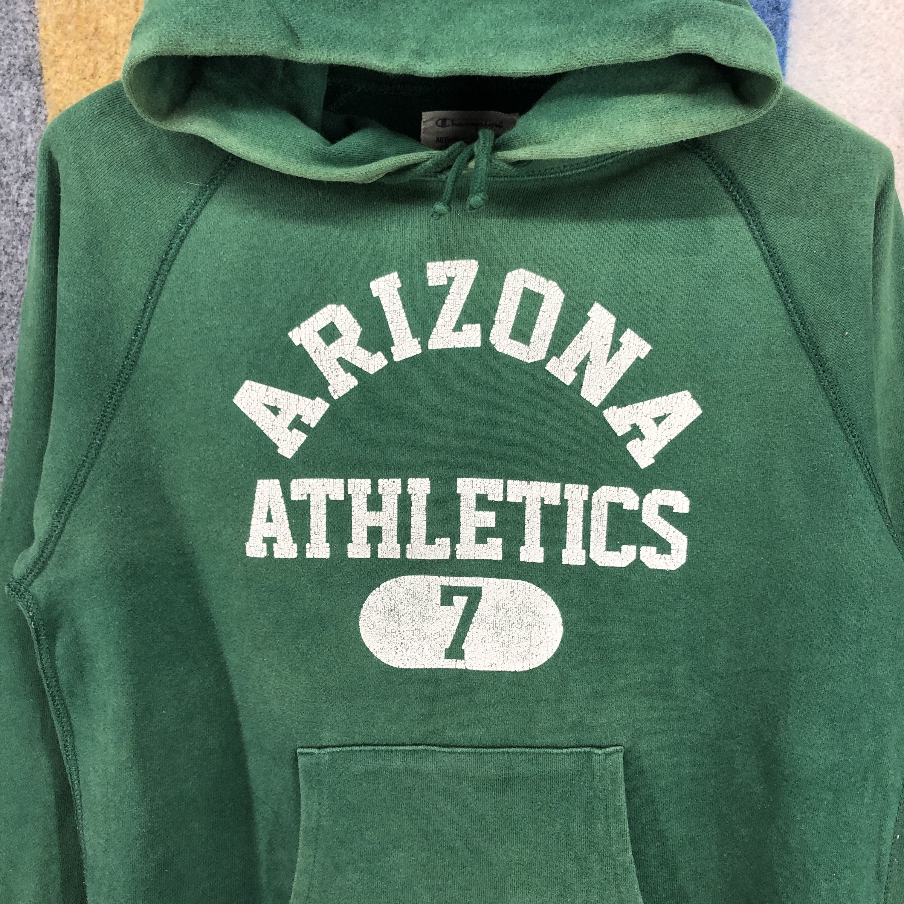 Champion Vintage CHAMPION ARIZONA Hoodie Big Logo #0036-02 Size US M / EU 48-50 / 2 - 2 Thumbnail