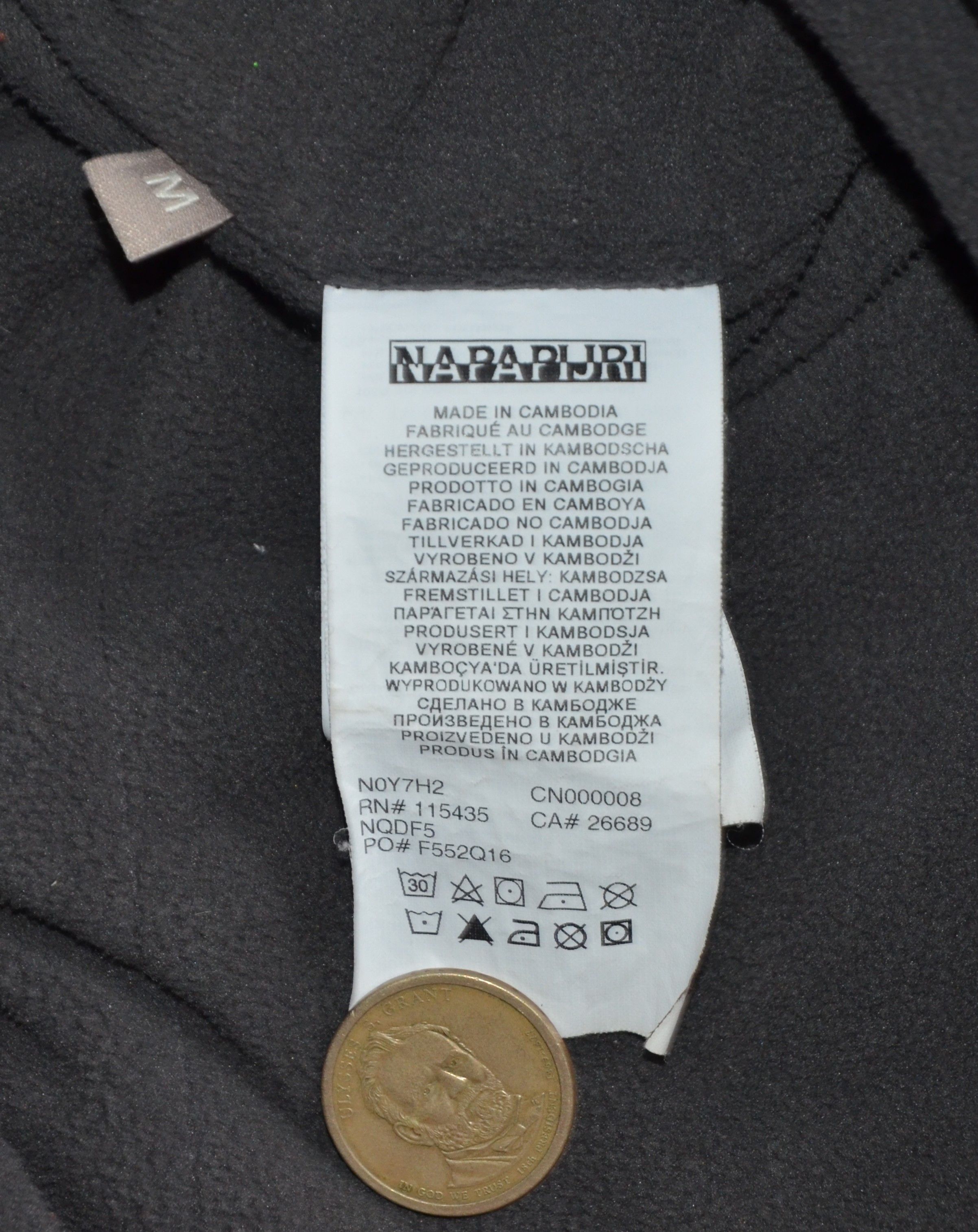 Napapijri Napapijri Geographic Rainforest Winter Anorak Jacket Size M Size US M / EU 48-50 / 2 - 24 Thumbnail