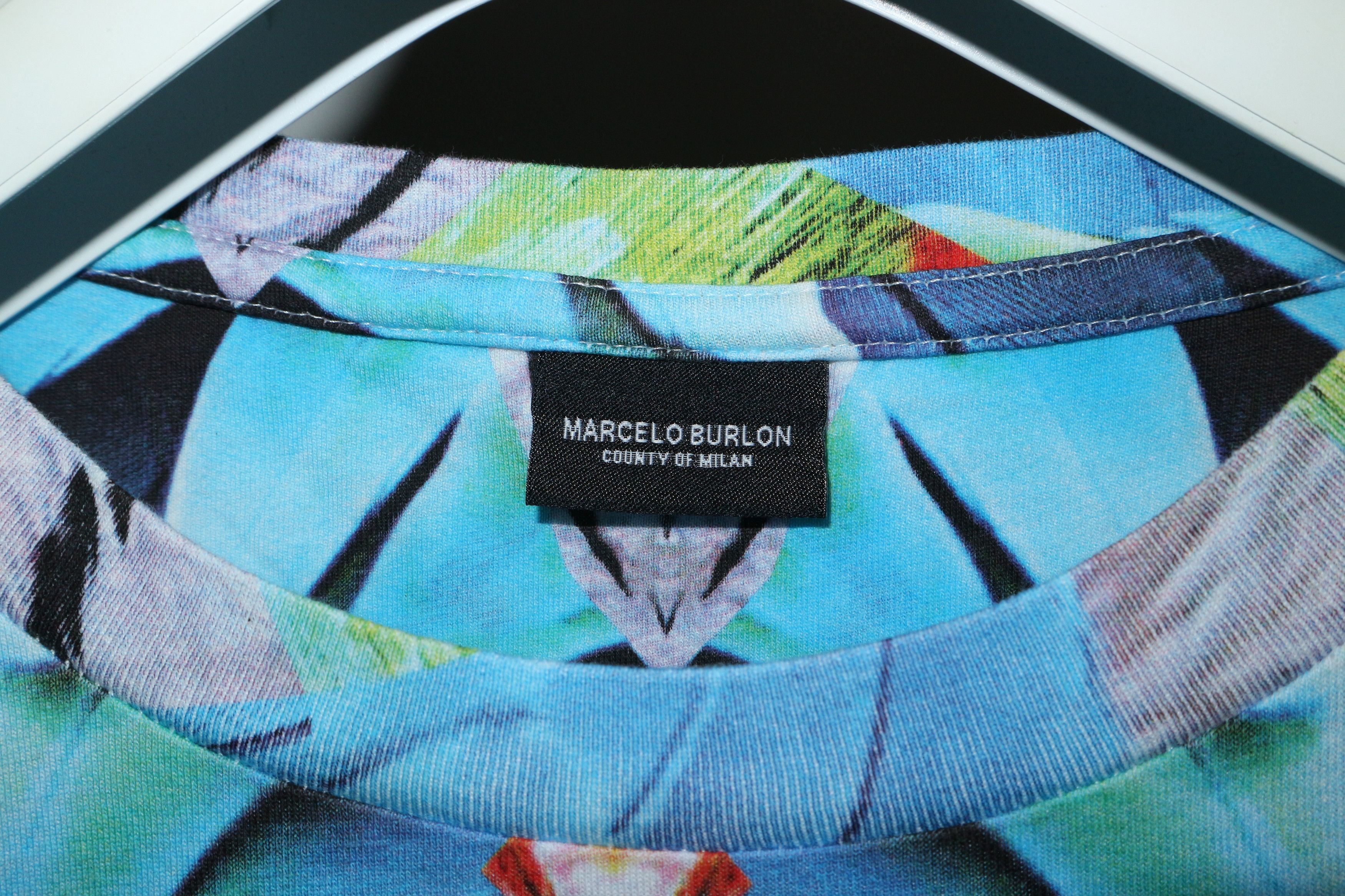 Marcelo Burlon parrot print tshirt Size US S / EU 44-46 / 1 - 3 Thumbnail
