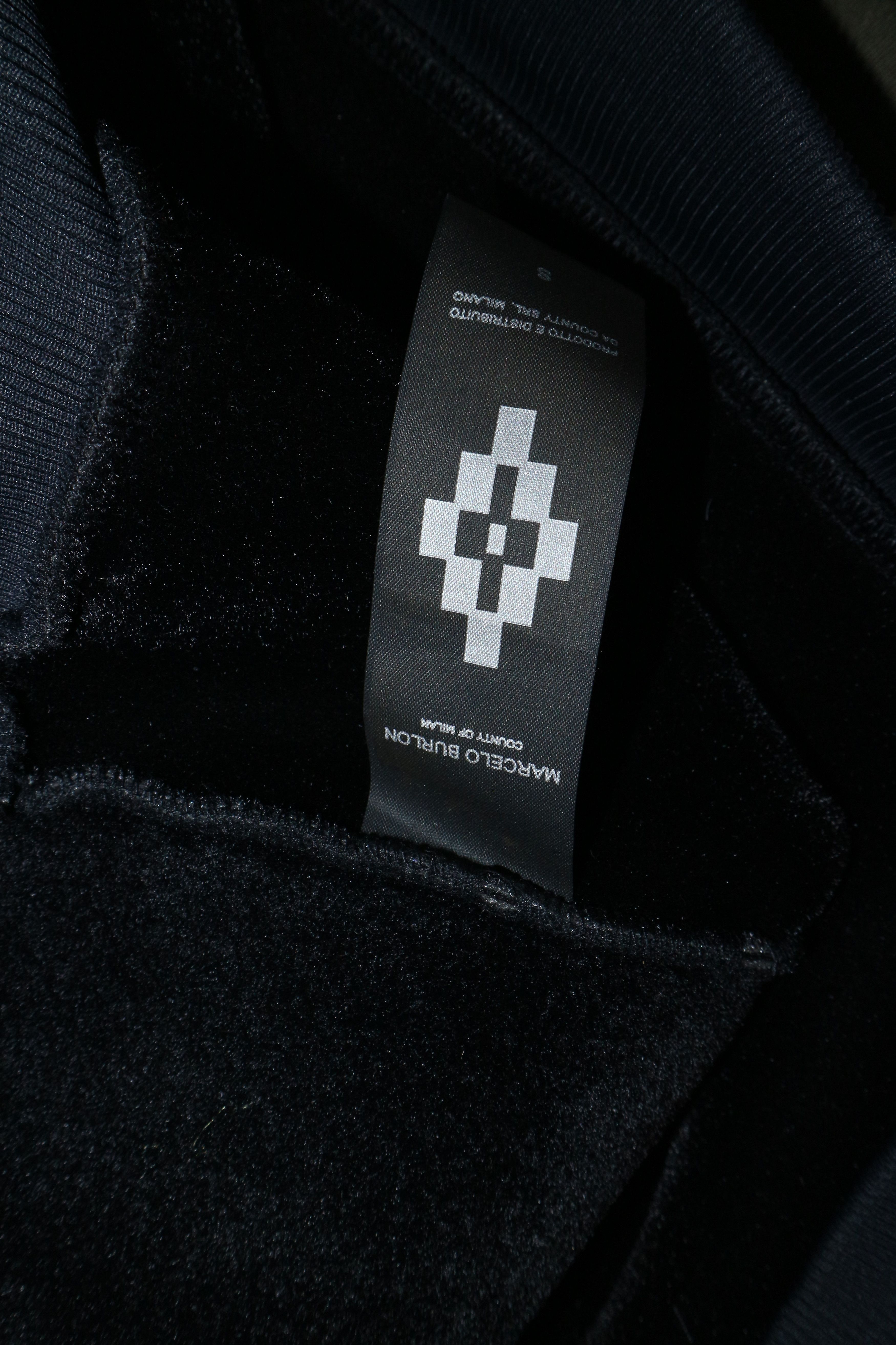 Marcelo Burlon Neoprene and velvet sweatshirt Size US S / EU 44-46 / 1 - 9 Thumbnail