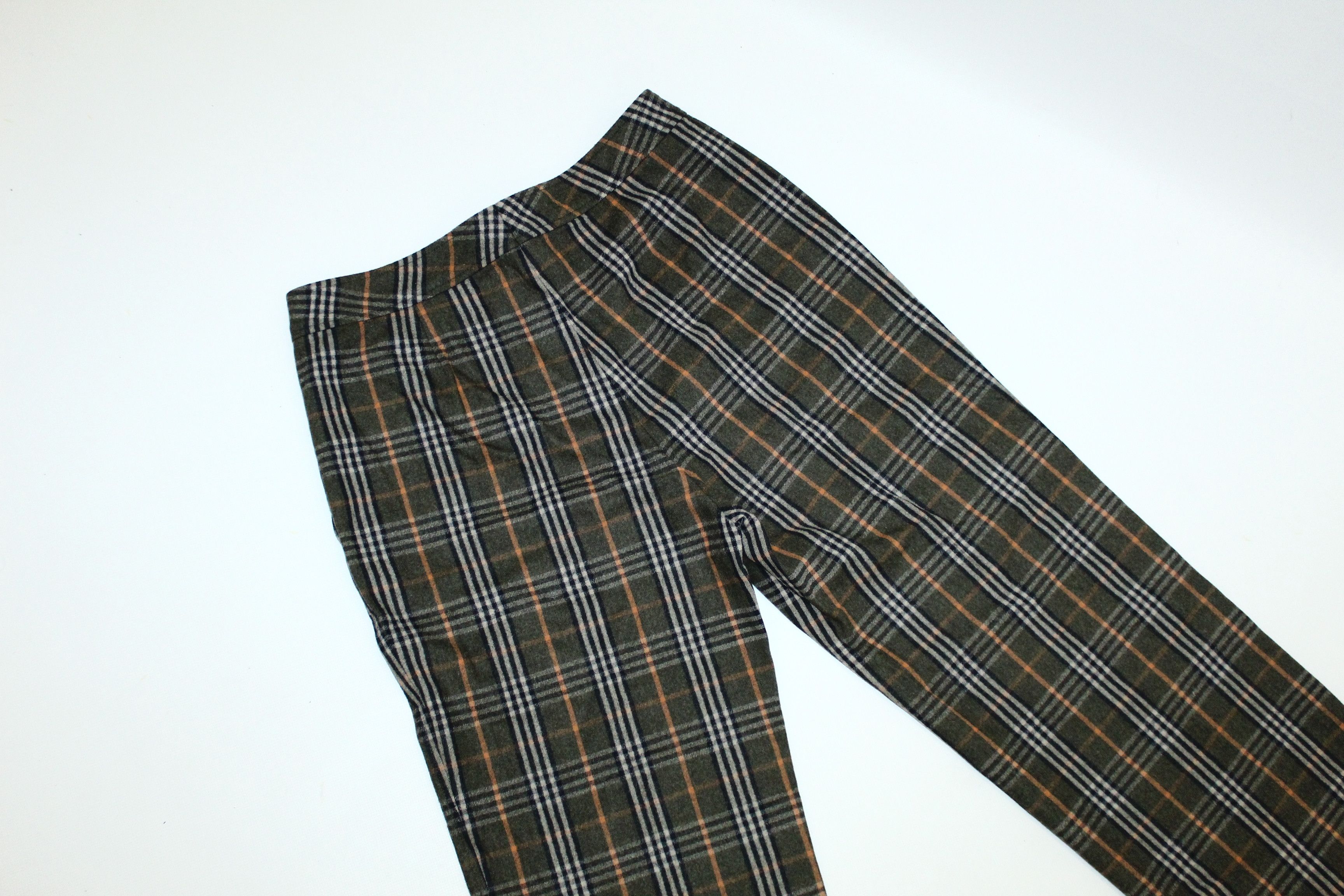 Bogner 💥💥 Bogner Straight leg Flannel Wool-Blend Tartan Trousers Size US 30 / EU 46 - 10 Thumbnail
