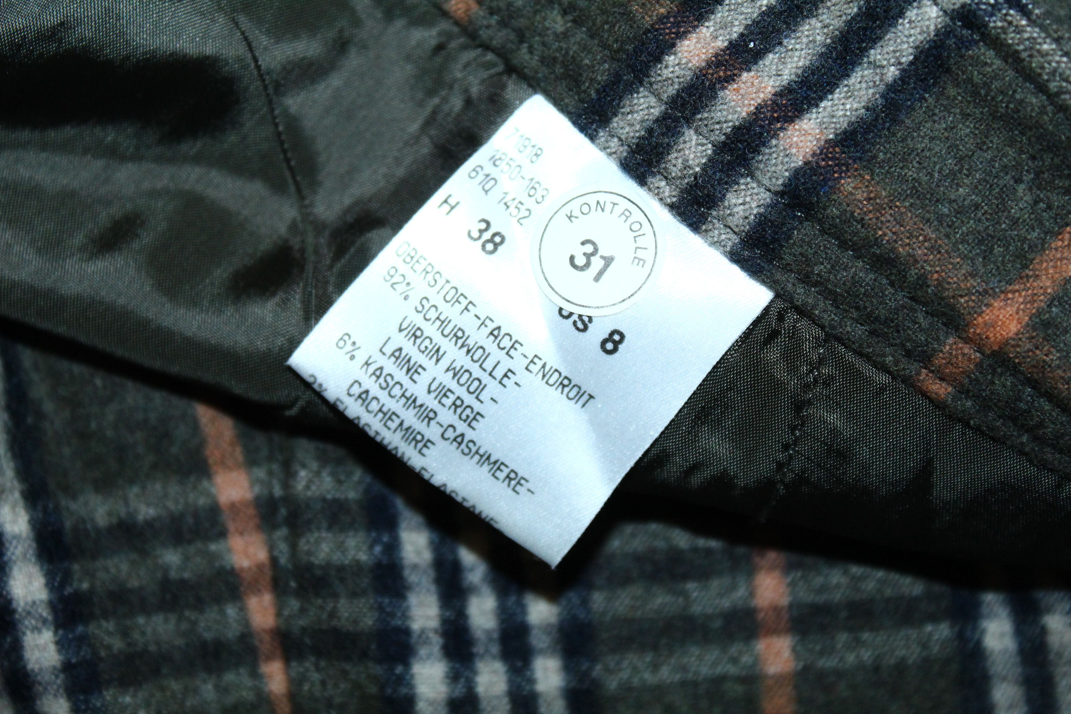 Bogner 💥💥 Bogner Straight leg Flannel Wool-Blend Tartan Trousers Size US 30 / EU 46 - 7 Thumbnail