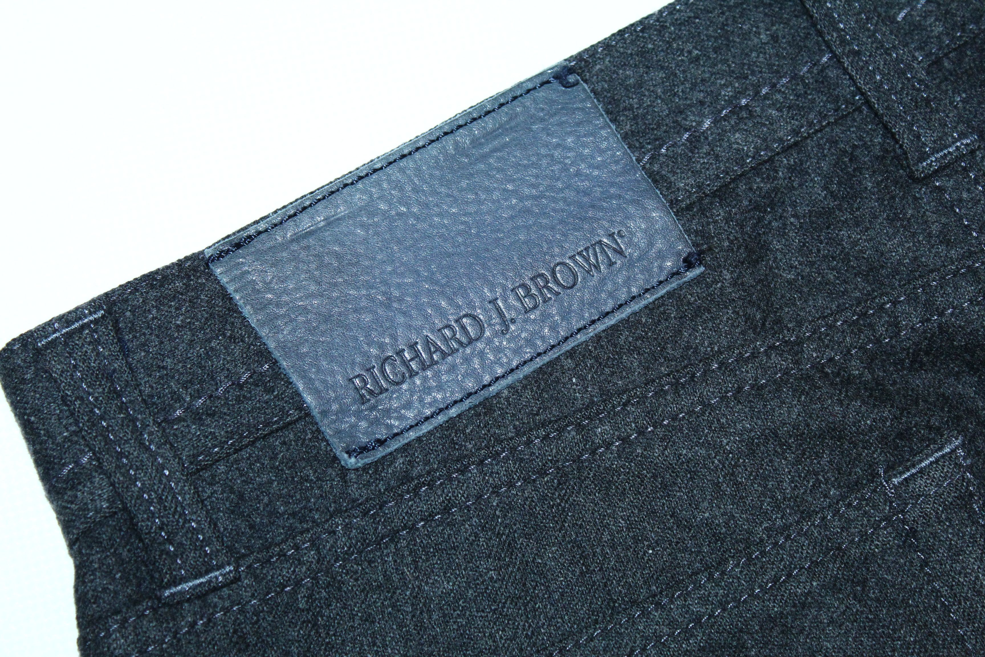 Richard James 💥 Richard J. Brown Tokyo Flannel Wool Trousers Size US 32 / EU 48 - 9 Thumbnail