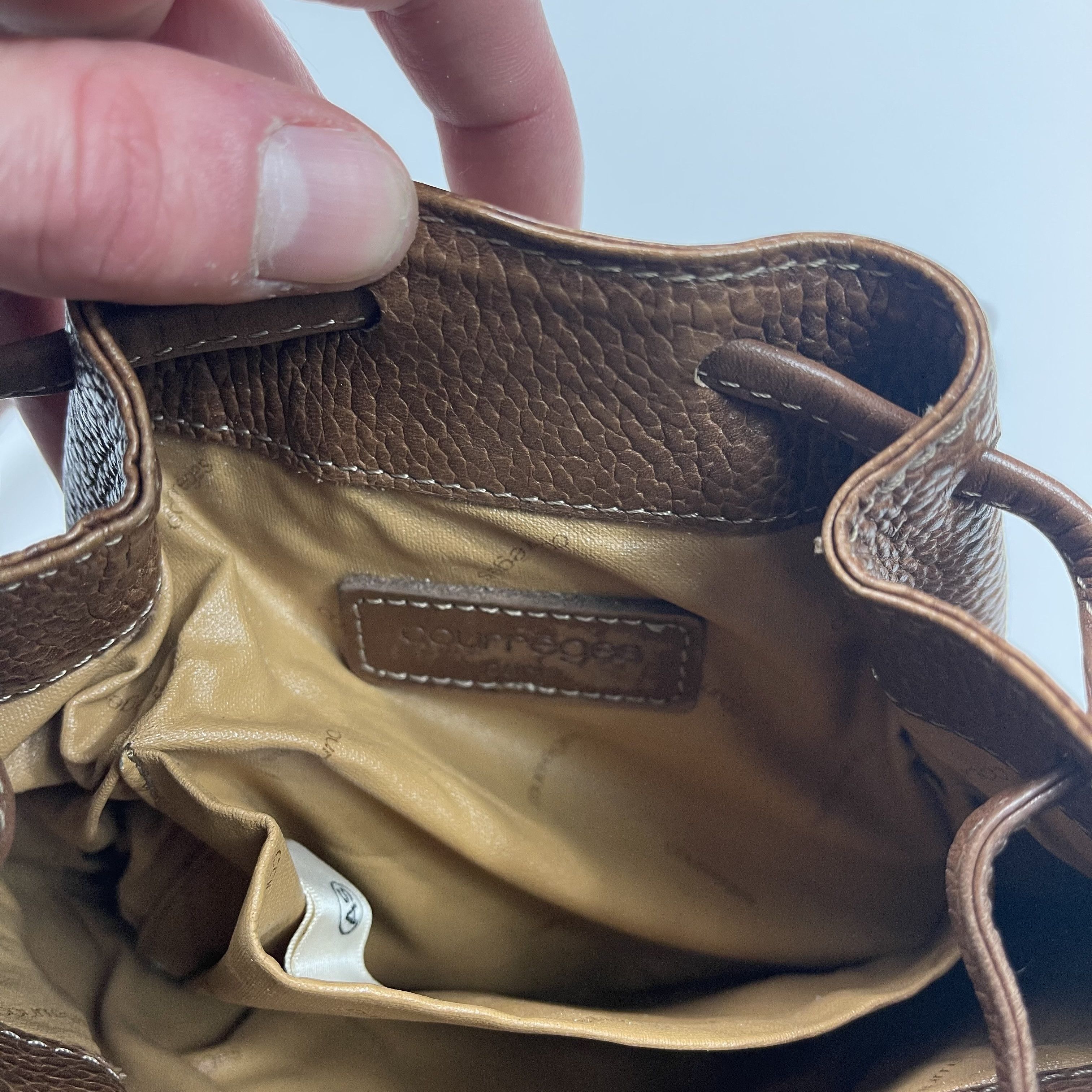 Courreges Brown Satchel Size ONE SIZE - 3 Thumbnail